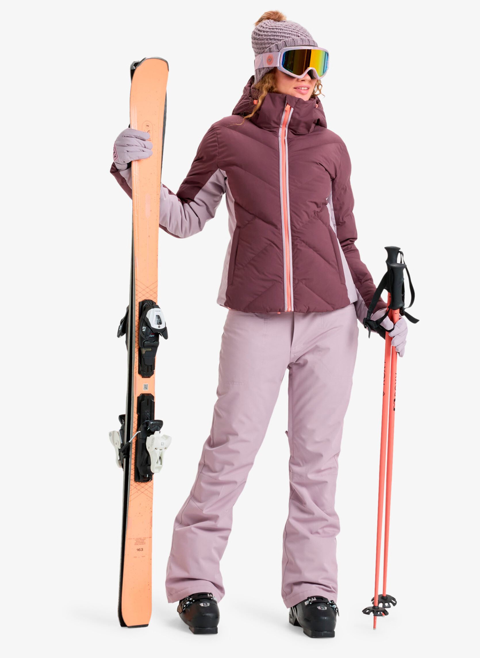 Jacken Snowdrift Jk damen violett Roxy Jacken Snowdrift Jk damen violett HUCKLEBERRY