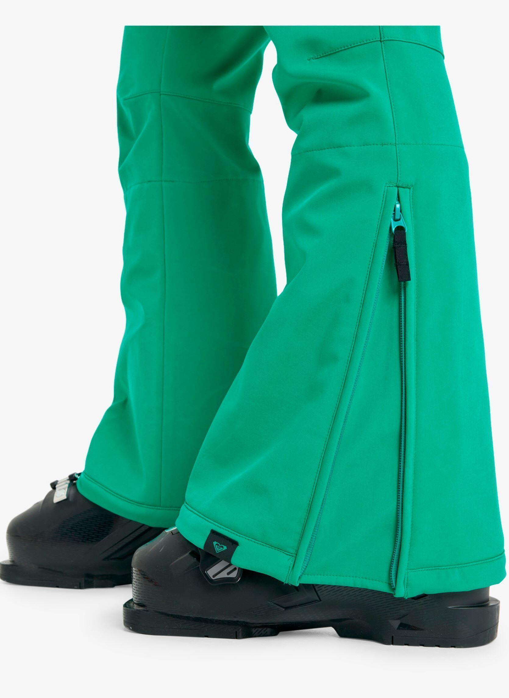 Tuinbroeken Summit Bib Pt dames groen Roxy Tuinbroeken Summit Bib Pt dames groen VIVID GREEN