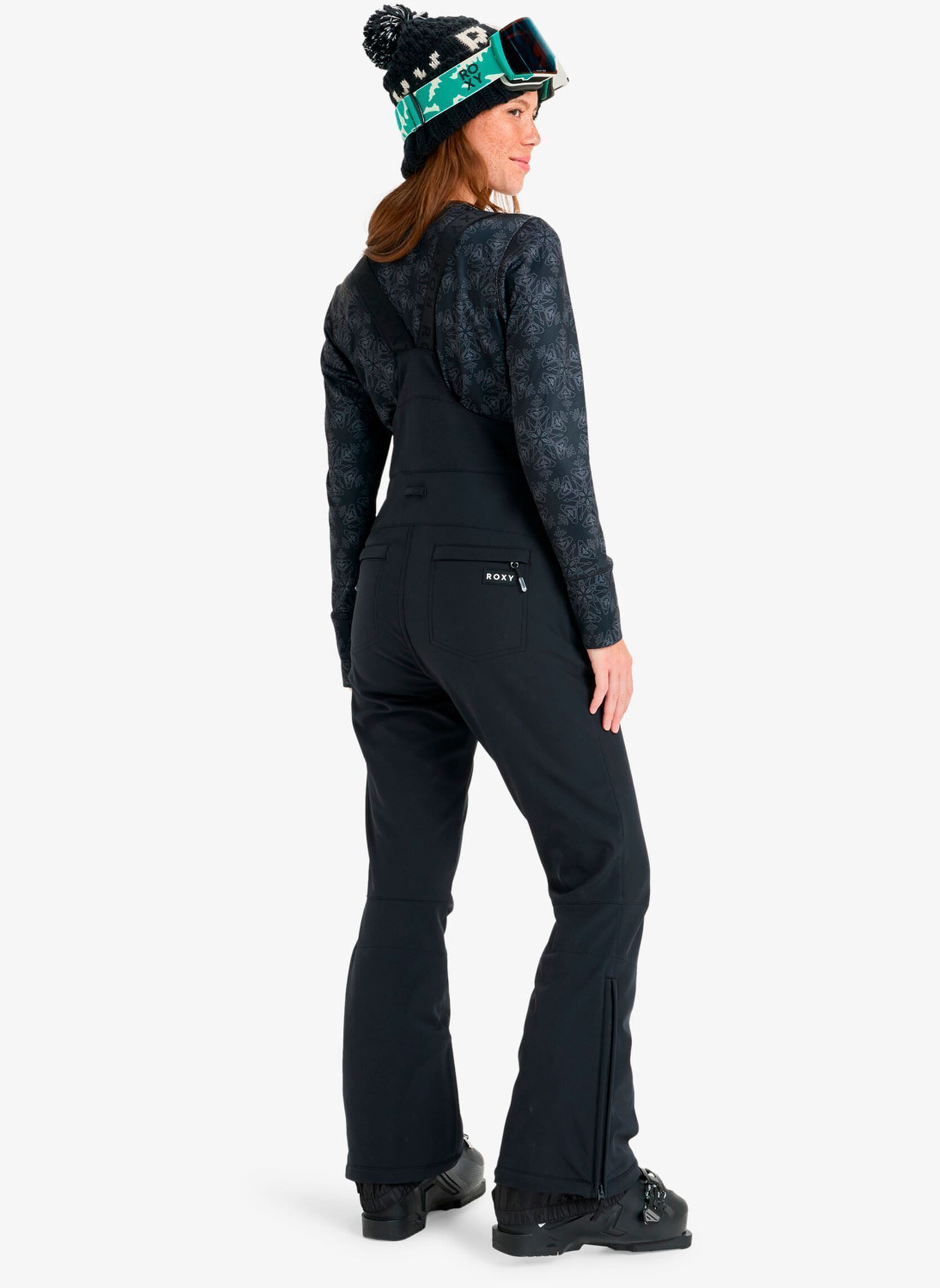 Tuinbroeken Summit Bib Pt dames zwart Roxy Tuinbroeken Summit Bib Pt dames zwart TRUE BLACK
