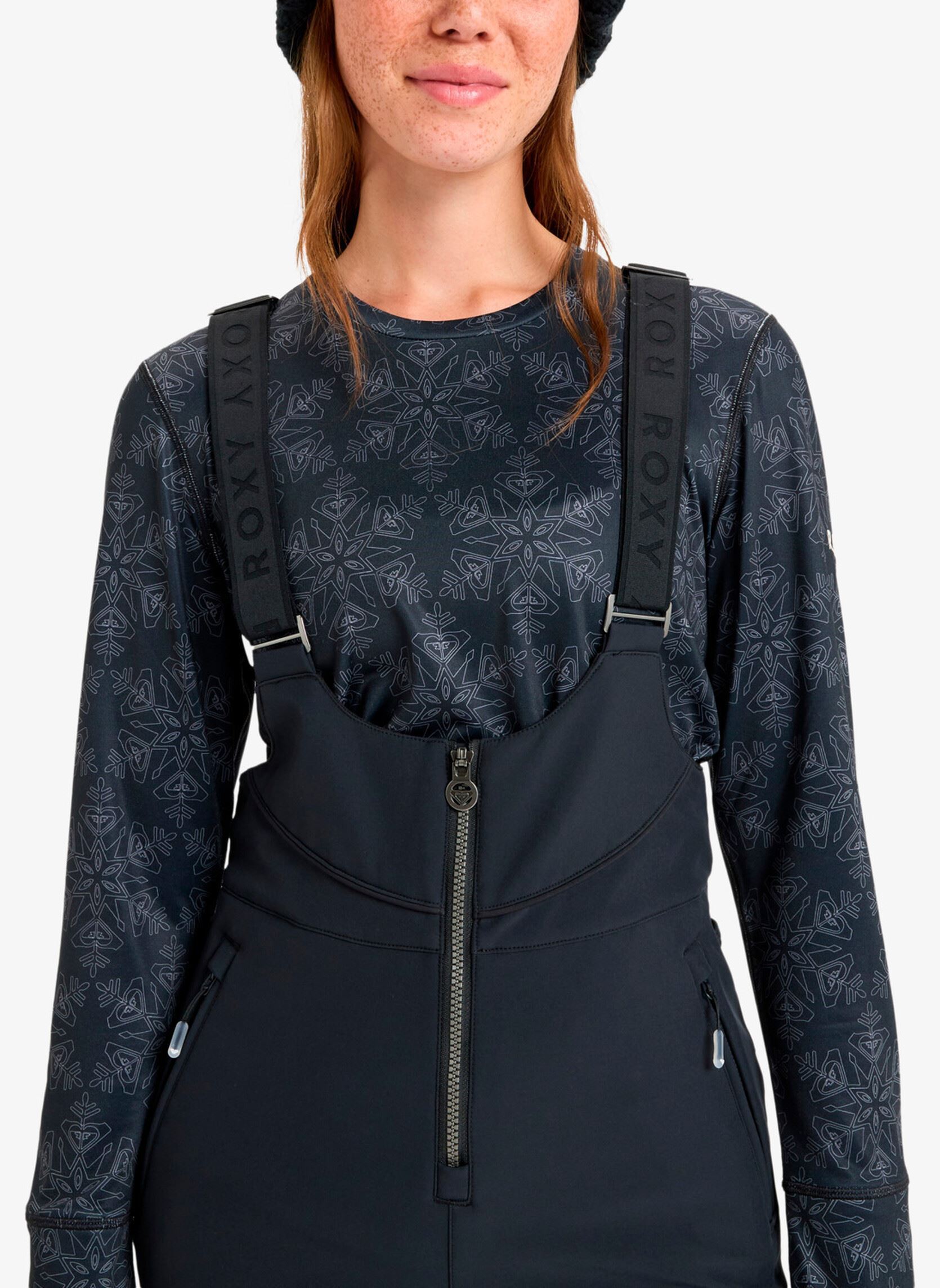 Tuinbroeken Summit Bib Pt dames zwart Roxy Tuinbroeken Summit Bib Pt dames zwart TRUE BLACK