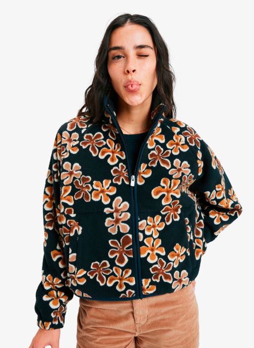 Roxy Fleece-Pullover Blurry Cloud Ii damen braun