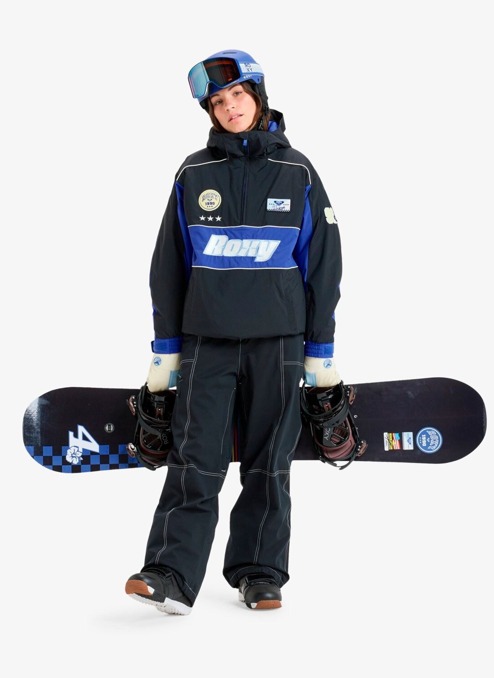 Giacche Chloe Kim Anorak Jk donna nero Roxy Giacche Chloe Kim Anorak Jk donna nero TRUE BLACK