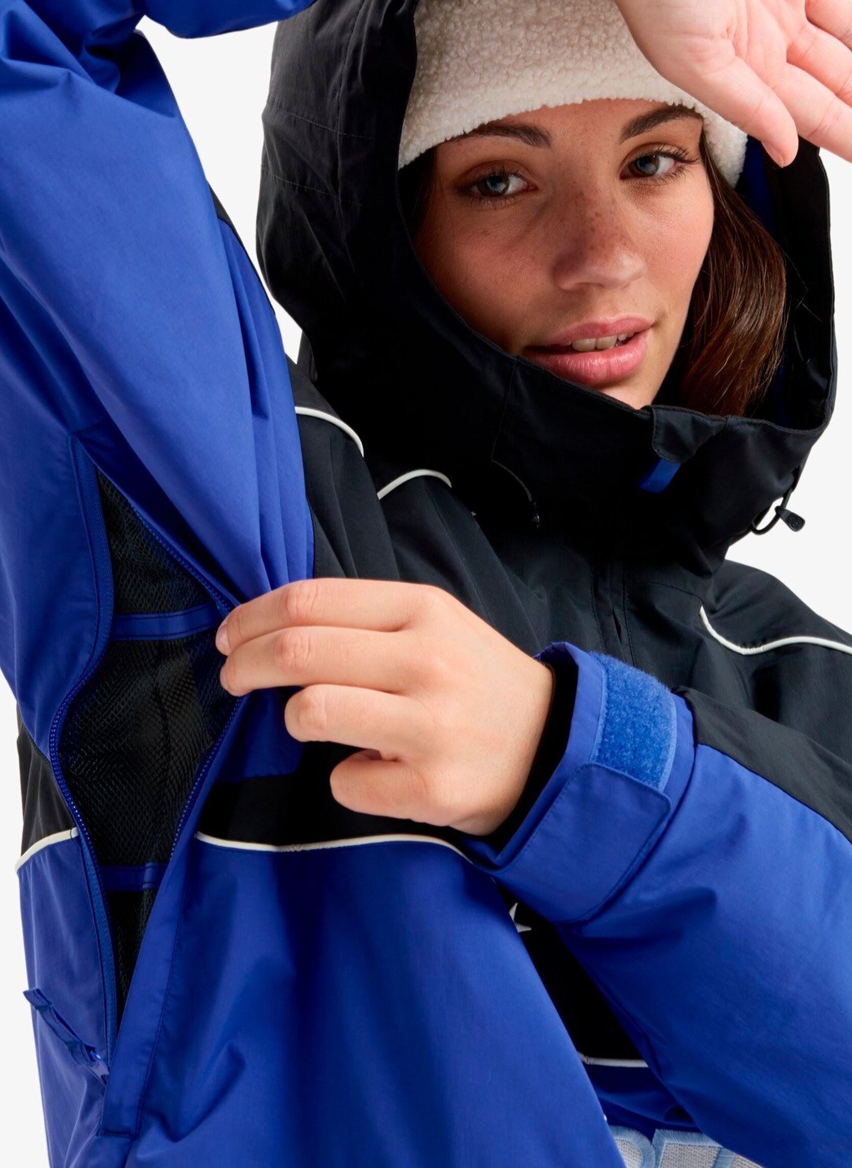 Giacche Chloe Kim Anorak Jk donna nero Roxy Giacche Chloe Kim Anorak Jk donna nero TRUE BLACK