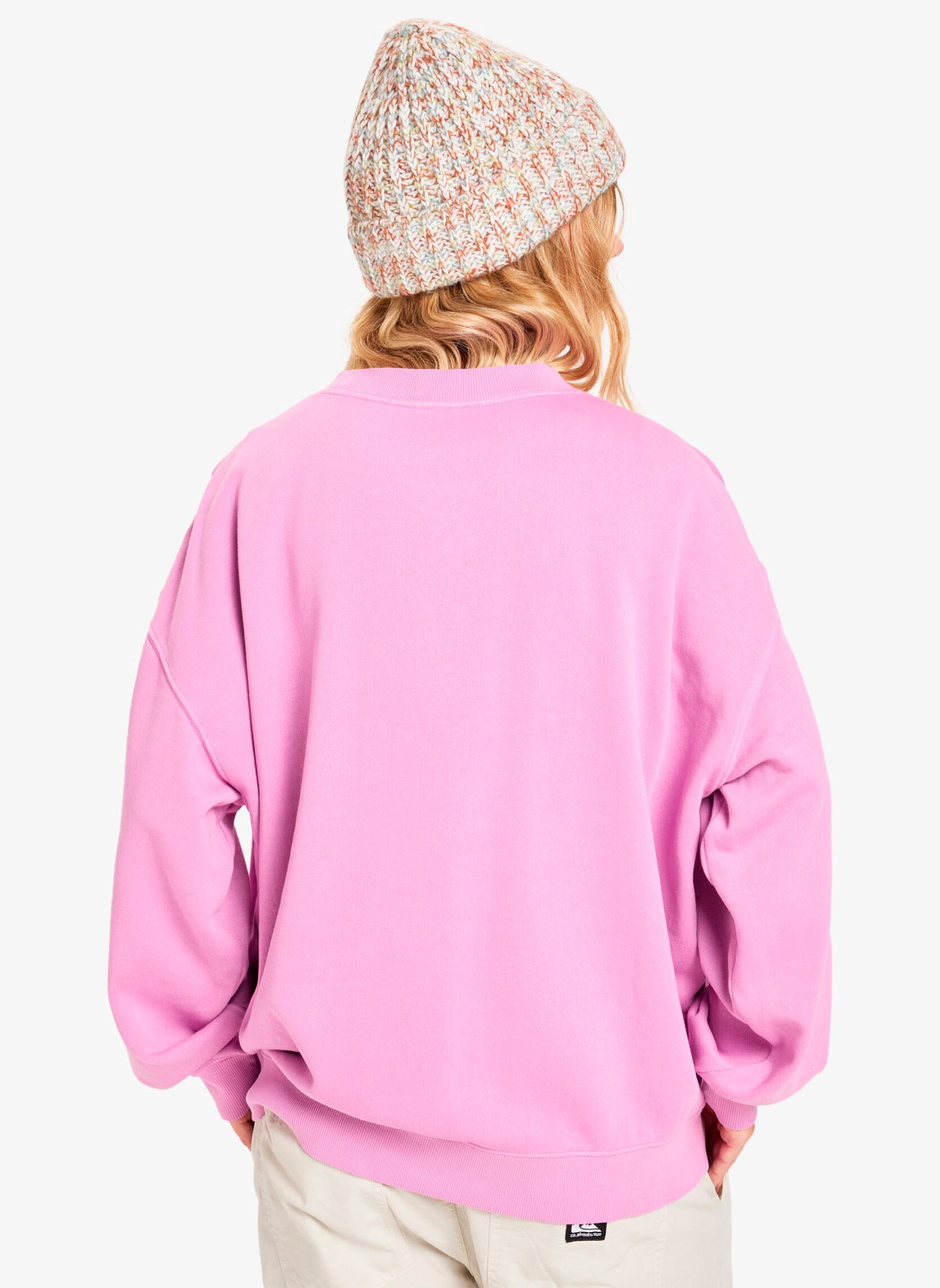 Sweatshirts Essential Crew femme rose Quiksilver Sweatshirts Essential Crew femme rose Violet