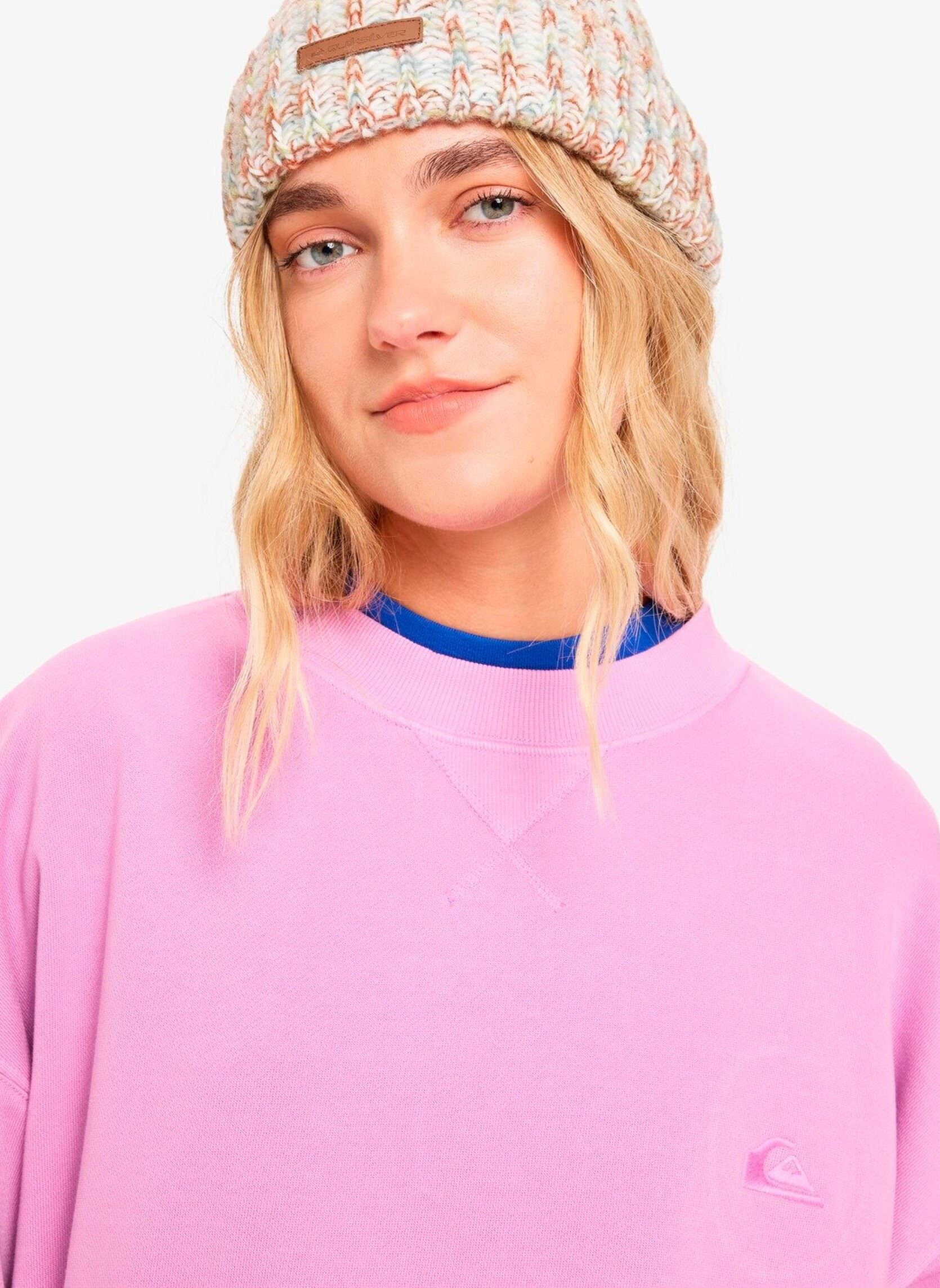 Sweatshirts Essential Crew femme rose Quiksilver Sweatshirts Essential Crew femme rose Violet