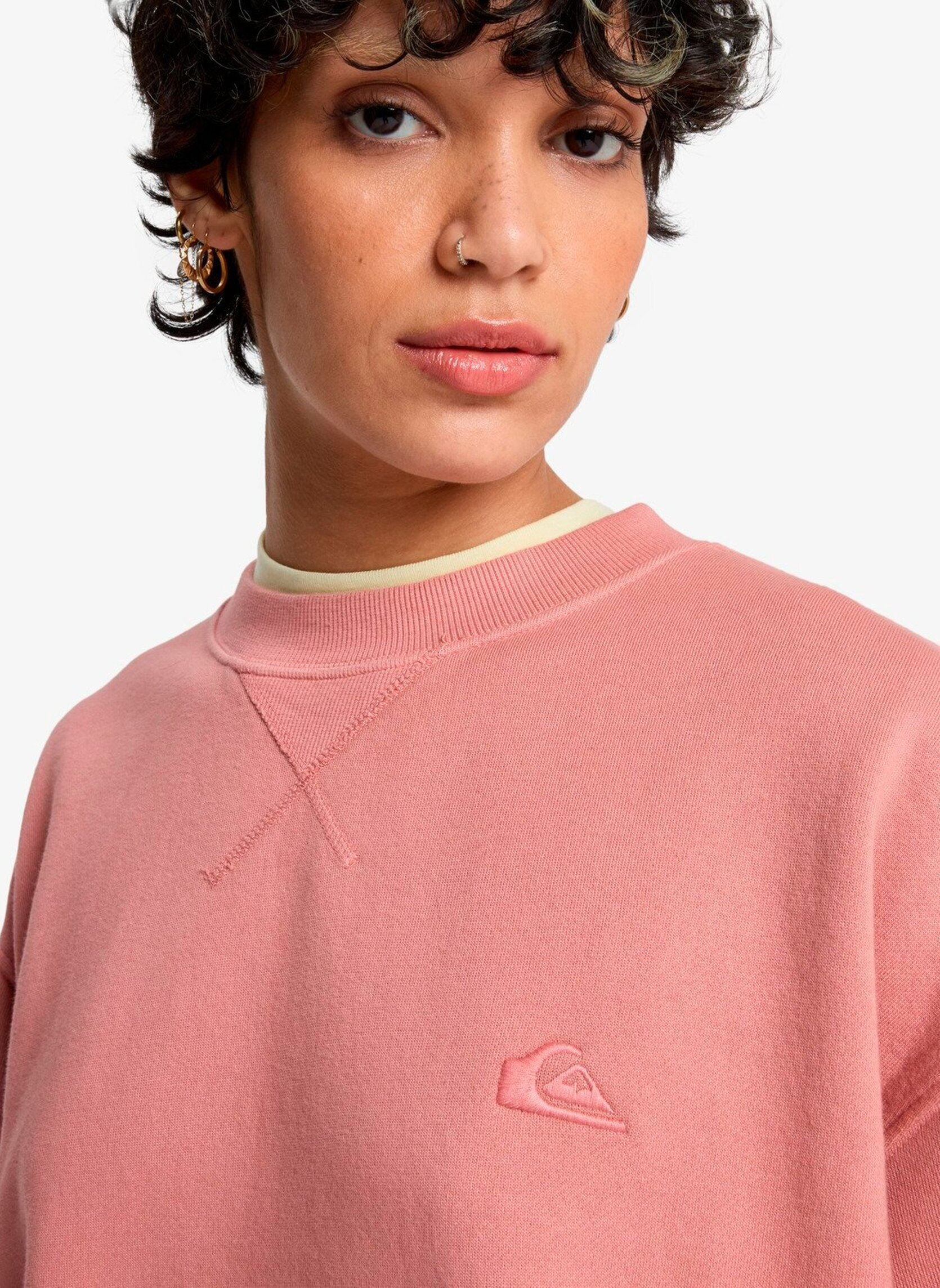 Sweater Essential Crew dames oranje Quiksilver Sweater Essential Crew dames oranje Desert Sand