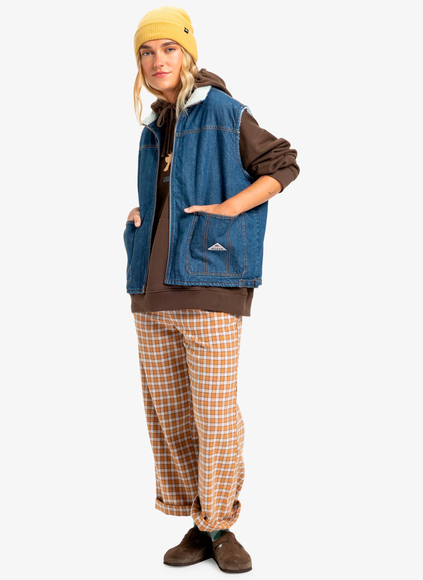 Vestes sans manches Road By Night Lined femme bleu Quiksilver Vestes sans manches Road By Night Lined femme bleu Medium Blue