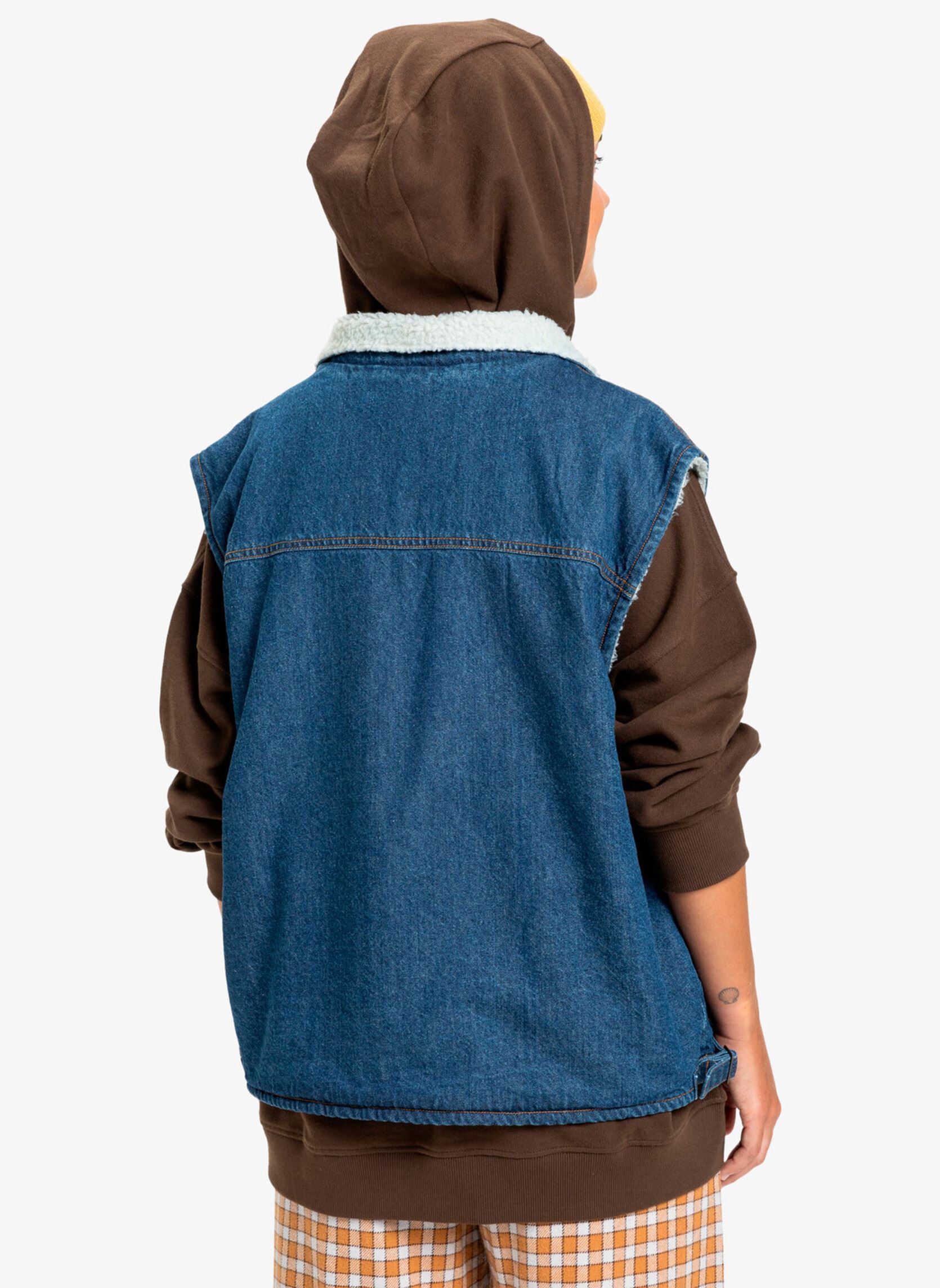 Vestes sans manches Road By Night Lined femme bleu Quiksilver Vestes sans manches Road By Night Lined femme bleu Medium Blue