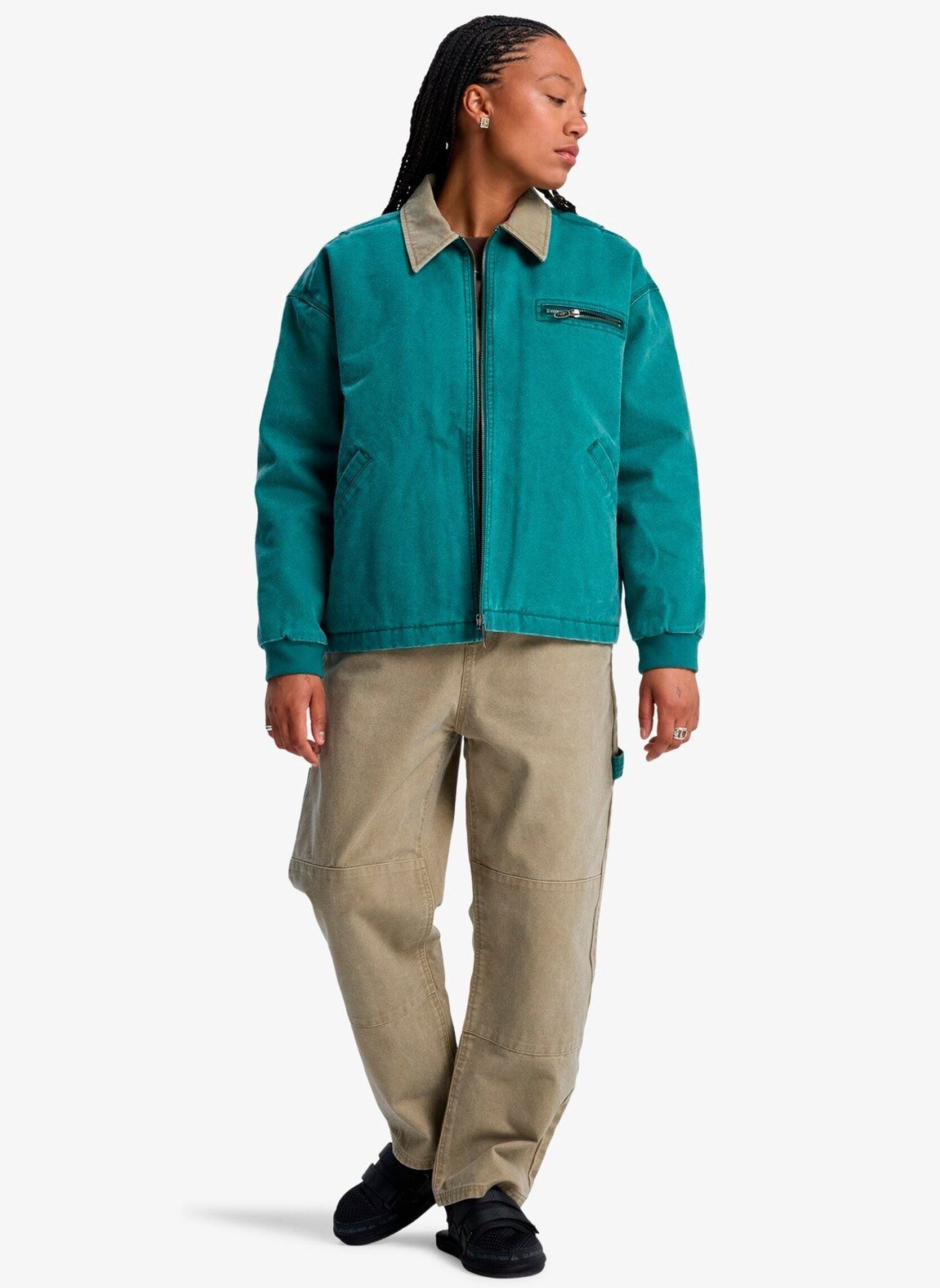 Bomberjacken Sand Jacket damen blau Quiksilver Bomberjacken Sand Jacket damen blau BOTANICAL GARDEN