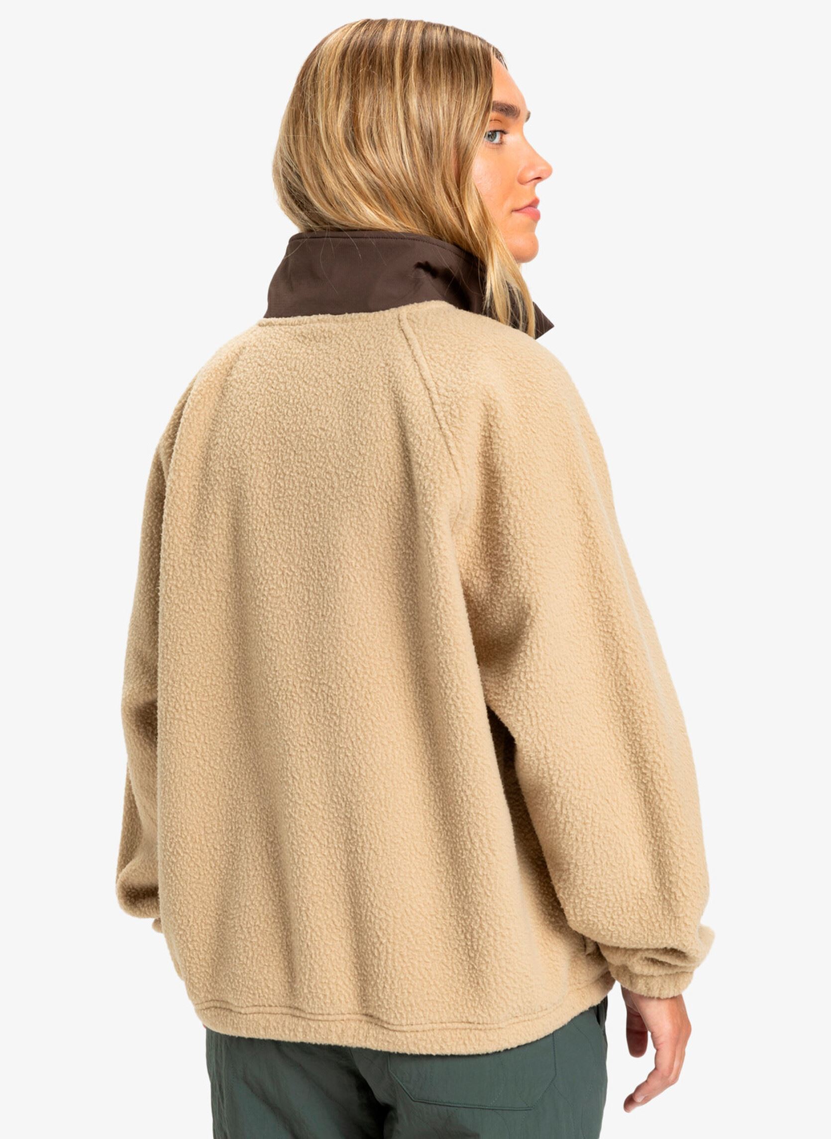 Pulls polaire Renek Hz femme beige Quiksilver Pulls polaire Renek Hz femme beige Sponge