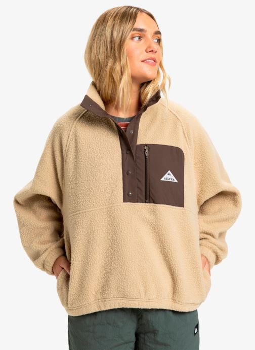 Quiksilver Pulls polaire Renek Hz femme beige