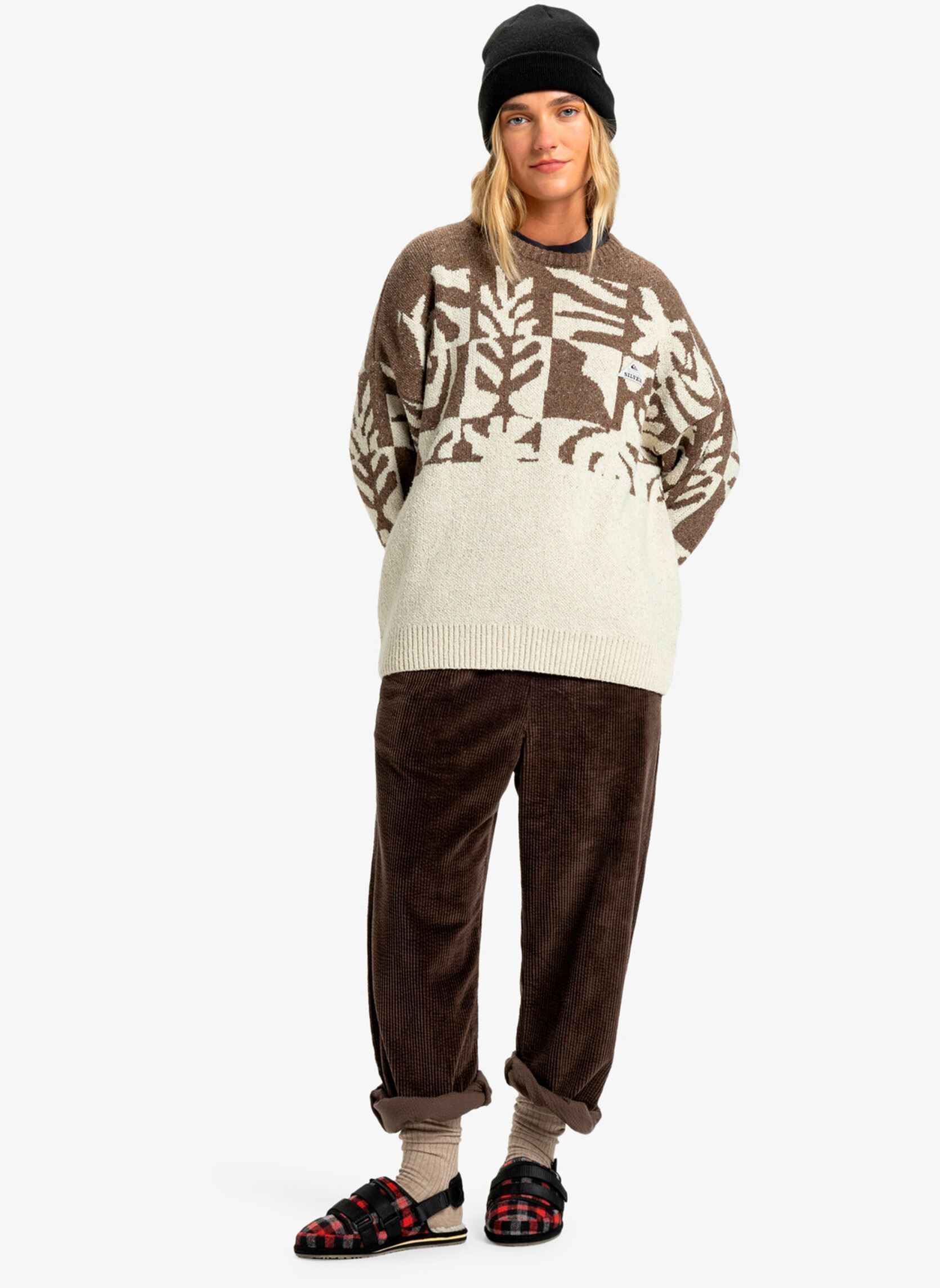 Pulls Kelso femme marron Quiksilver Pulls Kelso femme marron Moonstruck