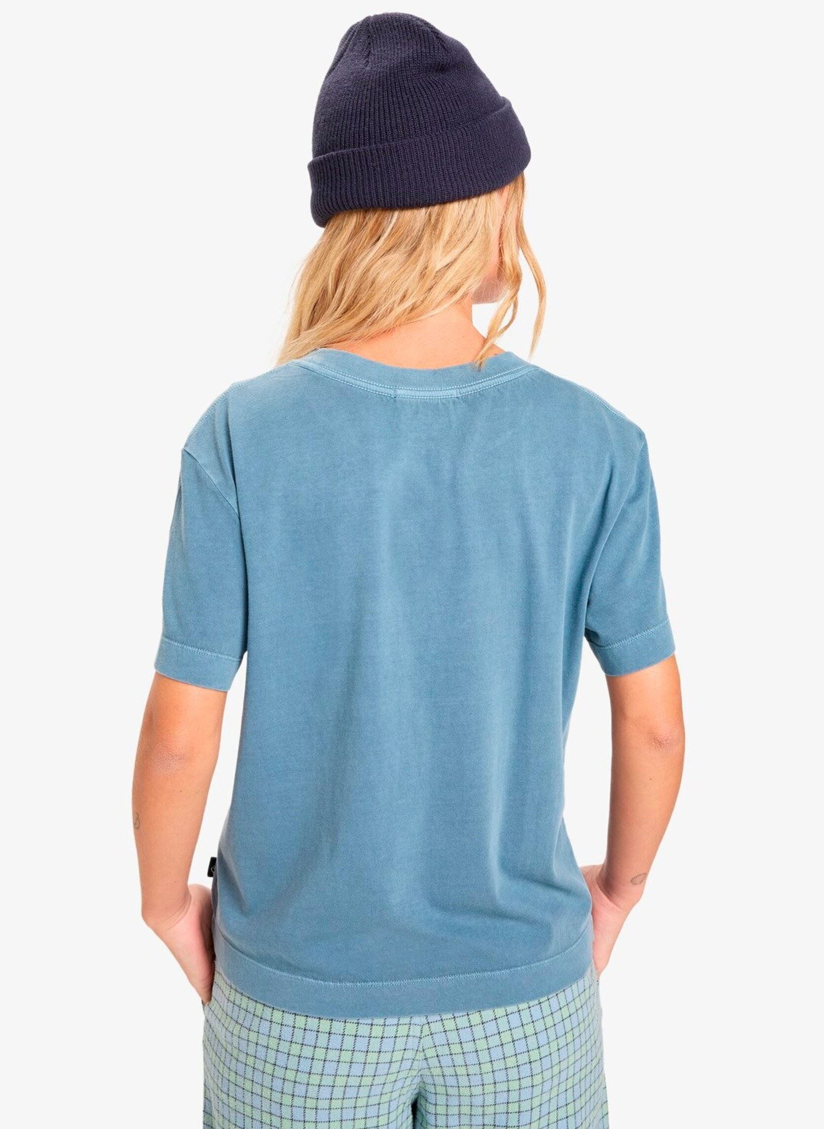 Tee-shirts manches courtes Essential Ss Tee femme bleu Quiksilver Tee-shirts manches courtes Essential Ss Tee femme bleu China blue