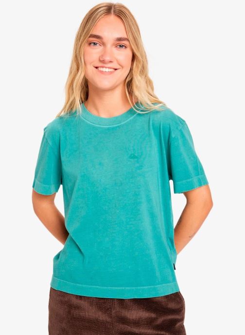 Quiksilver Kurzarm-T-Shirts Essential Ss Tee damen blau