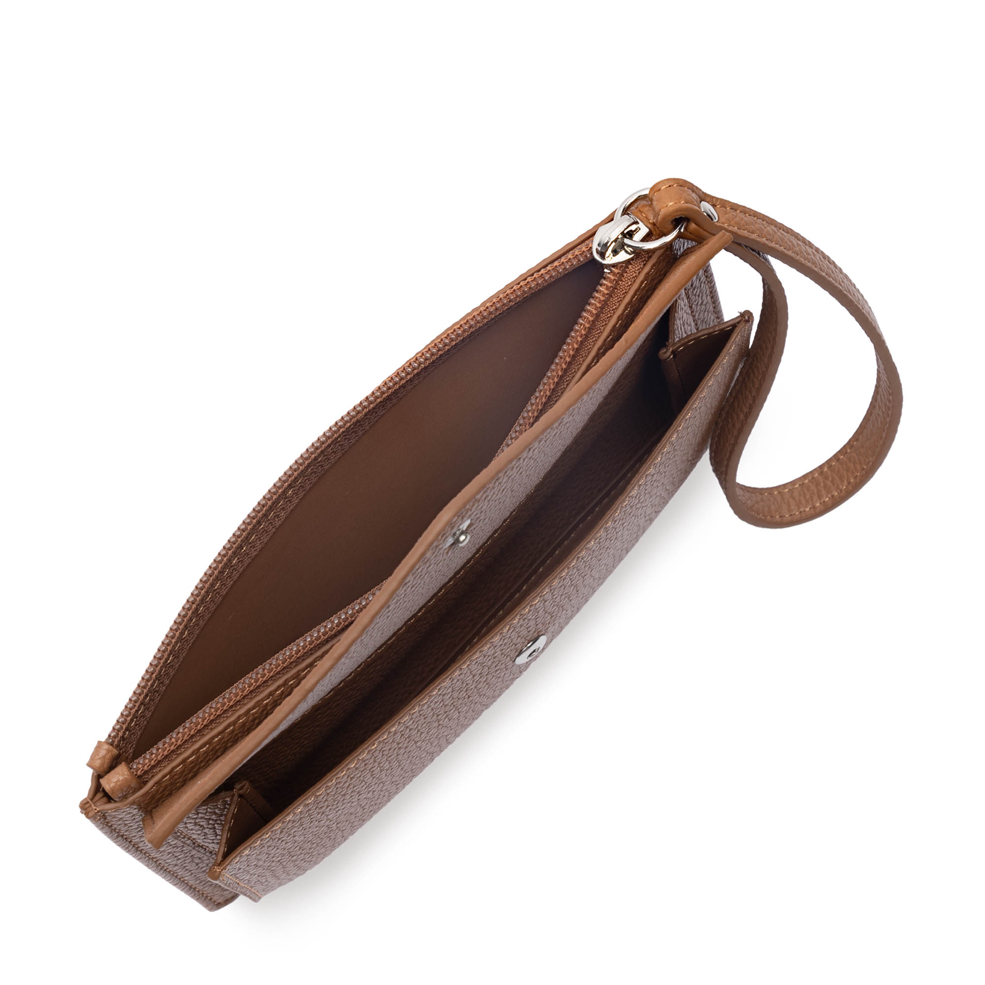 Pochettes Maya Double KBA femme marron Lancaster Pochettes Maya Double KBA femme marron Marron