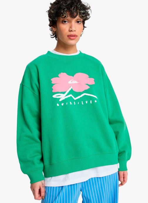 Quiksilver Sweatshirts Standard Crew damen grün