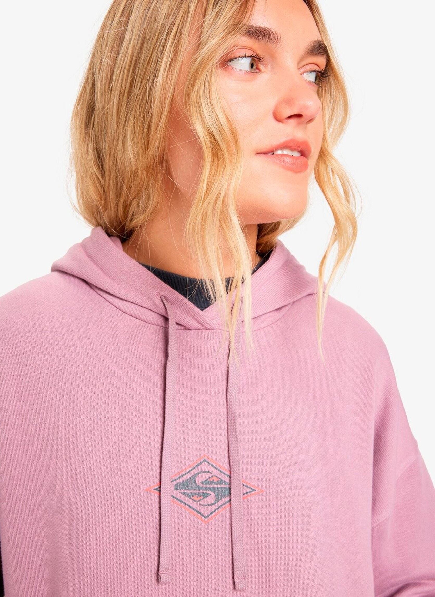 Jersey con capucha Standard Hoodie mujer violeta Quiksilver Jersey con capucha Standard Hoodie mujer violeta ELDERBERRY