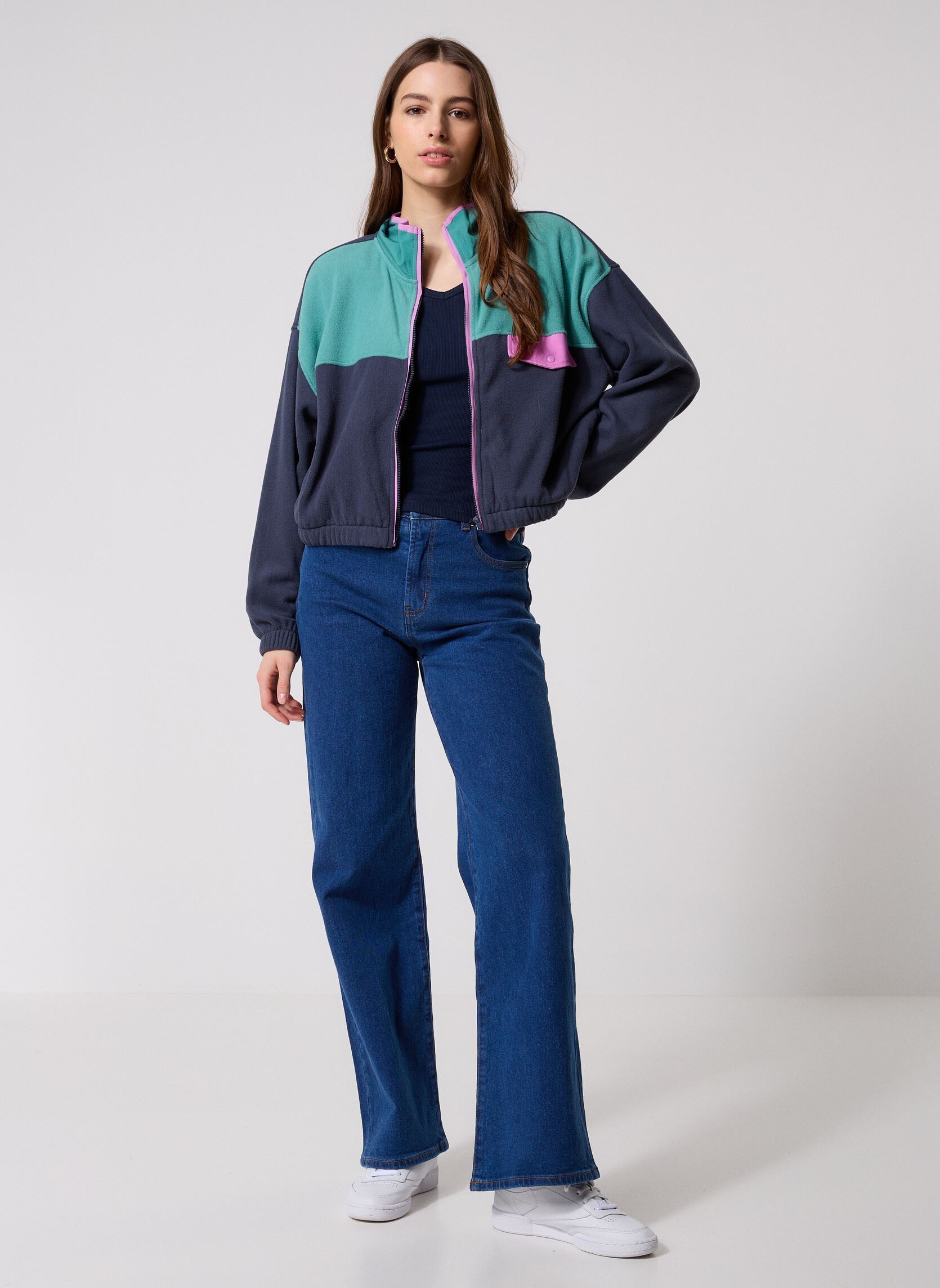 Fleece-Pullover Kedai Fz damen mehrfarbig Quiksilver Fleece-Pullover Kedai Fz damen mehrfarbig India Ink