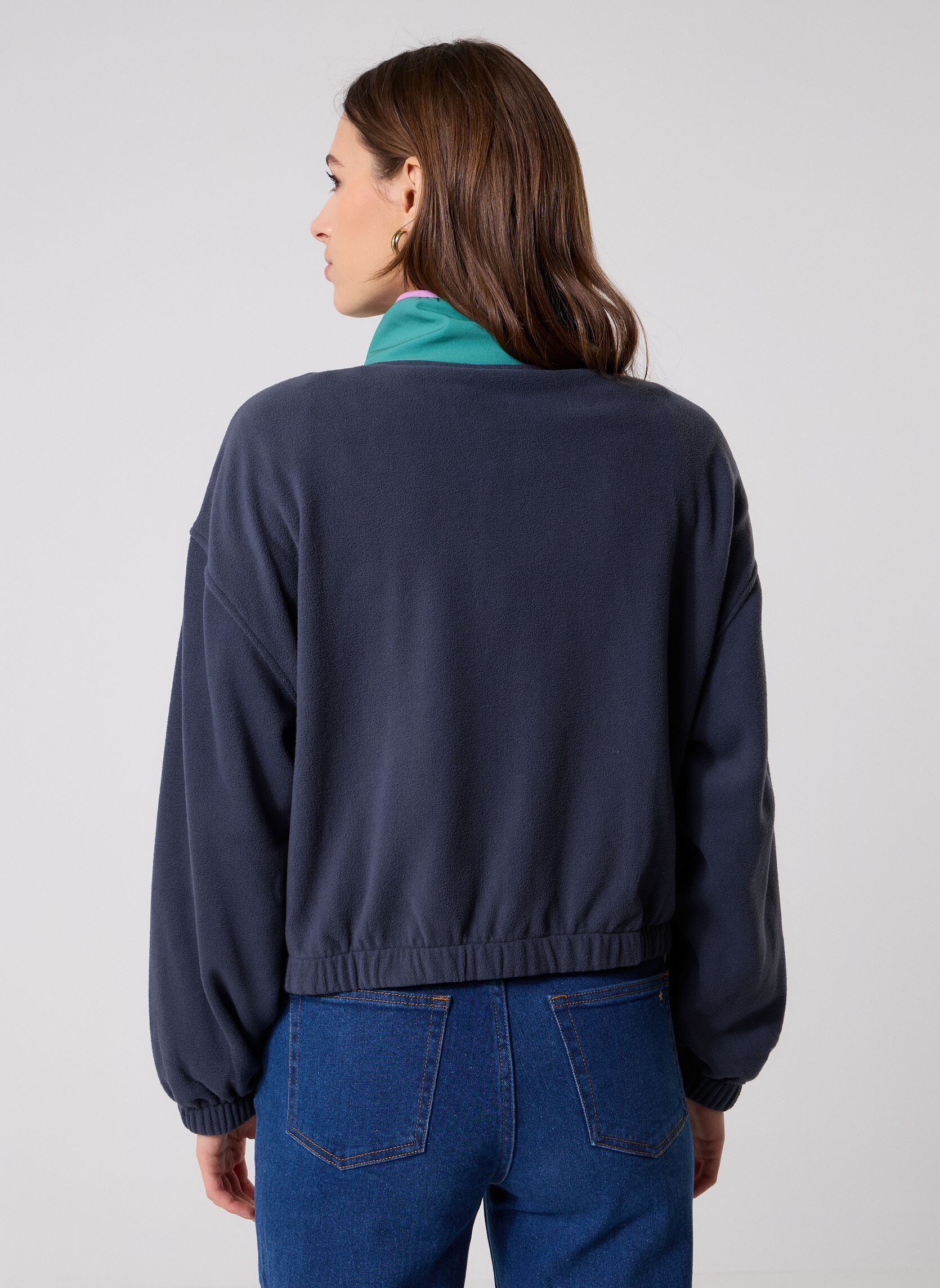 Fleece-Pullover Kedai Fz damen mehrfarbig Quiksilver Fleece-Pullover Kedai Fz damen mehrfarbig India Ink