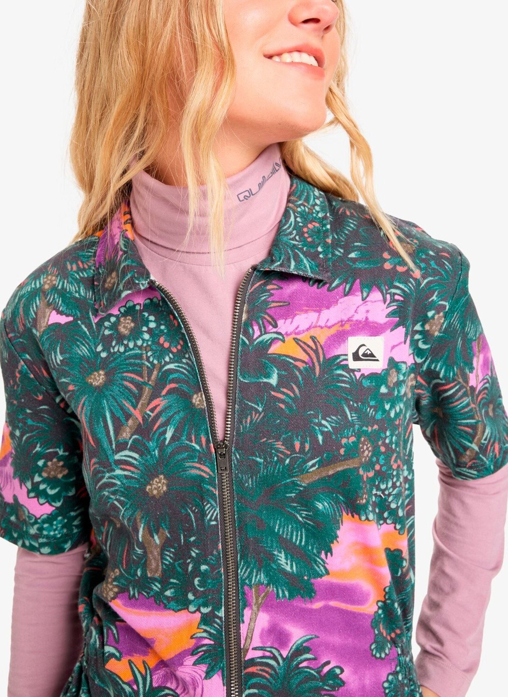 Broekpakken Gemuroh Jumpsuit dames groen Quiksilver Broekpakken Gemuroh Jumpsuit dames groen Trekking Hidden Gem Qsw
