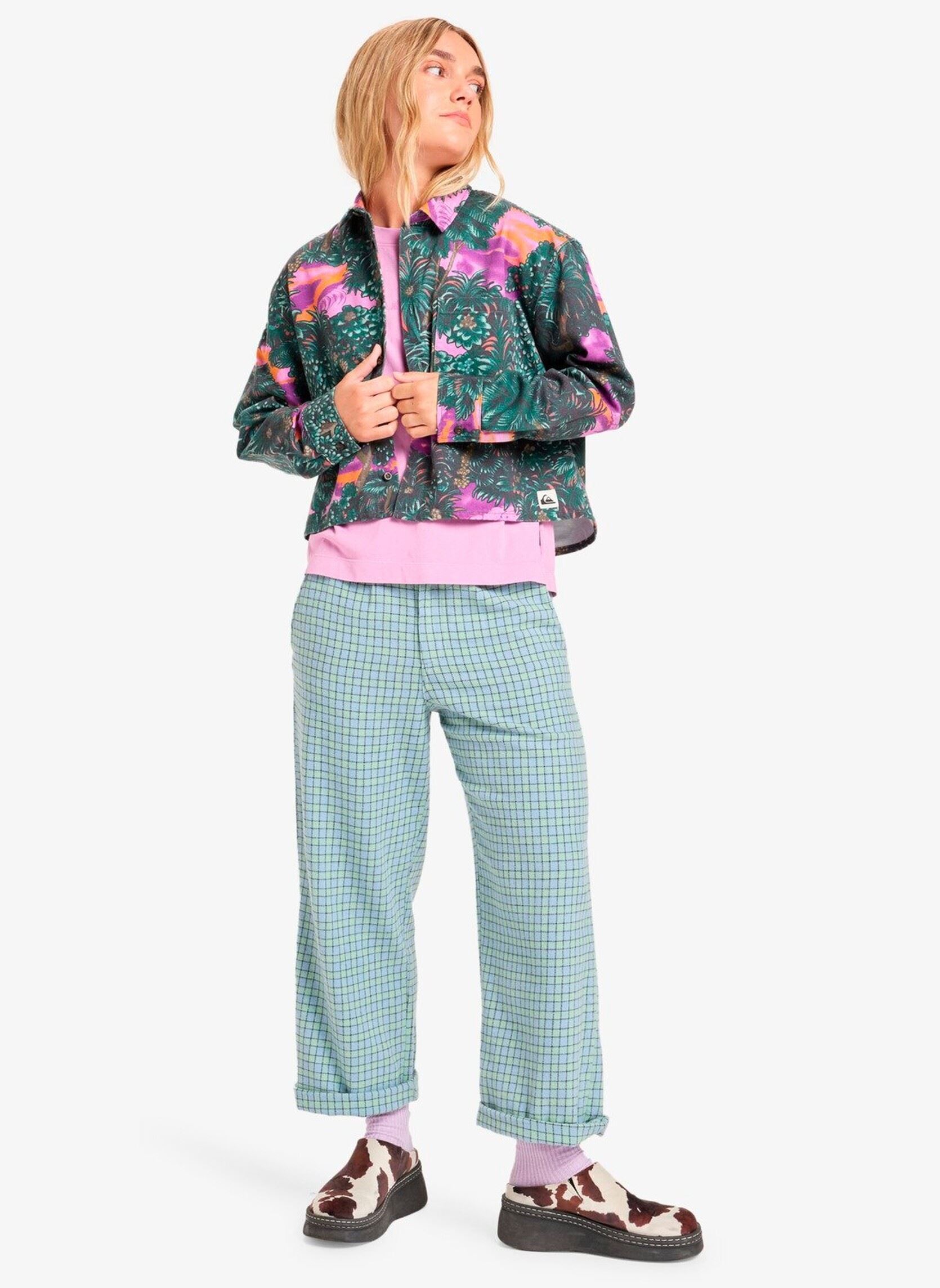 Lange mouw overhemden Gemuroh Ls dames groen Quiksilver Lange mouw overhemden Gemuroh Ls dames groen Trekking Hidden Gem Qsw