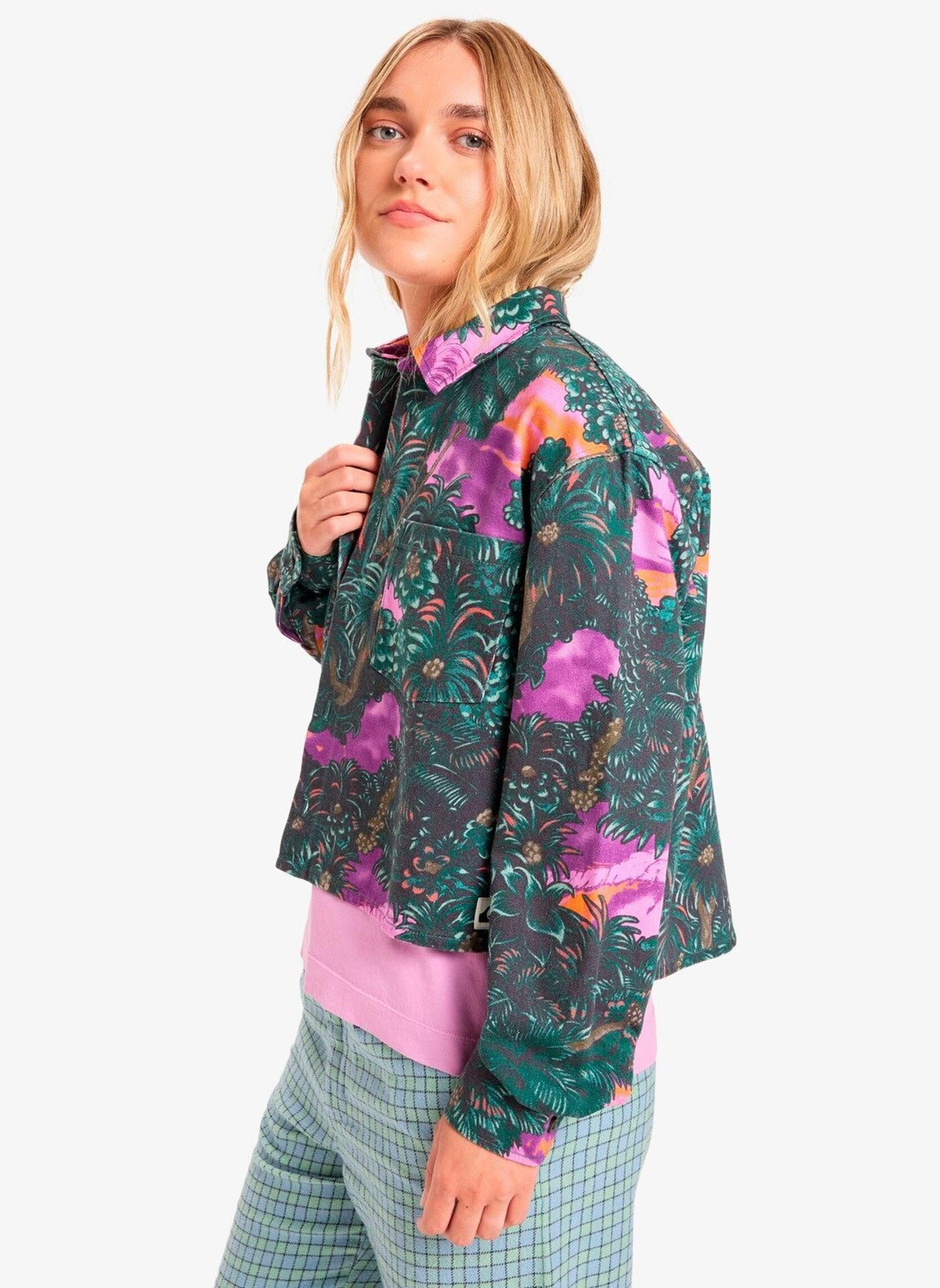 Lange mouw overhemden Gemuroh Ls dames groen Quiksilver Lange mouw overhemden Gemuroh Ls dames groen Trekking Hidden Gem Qsw