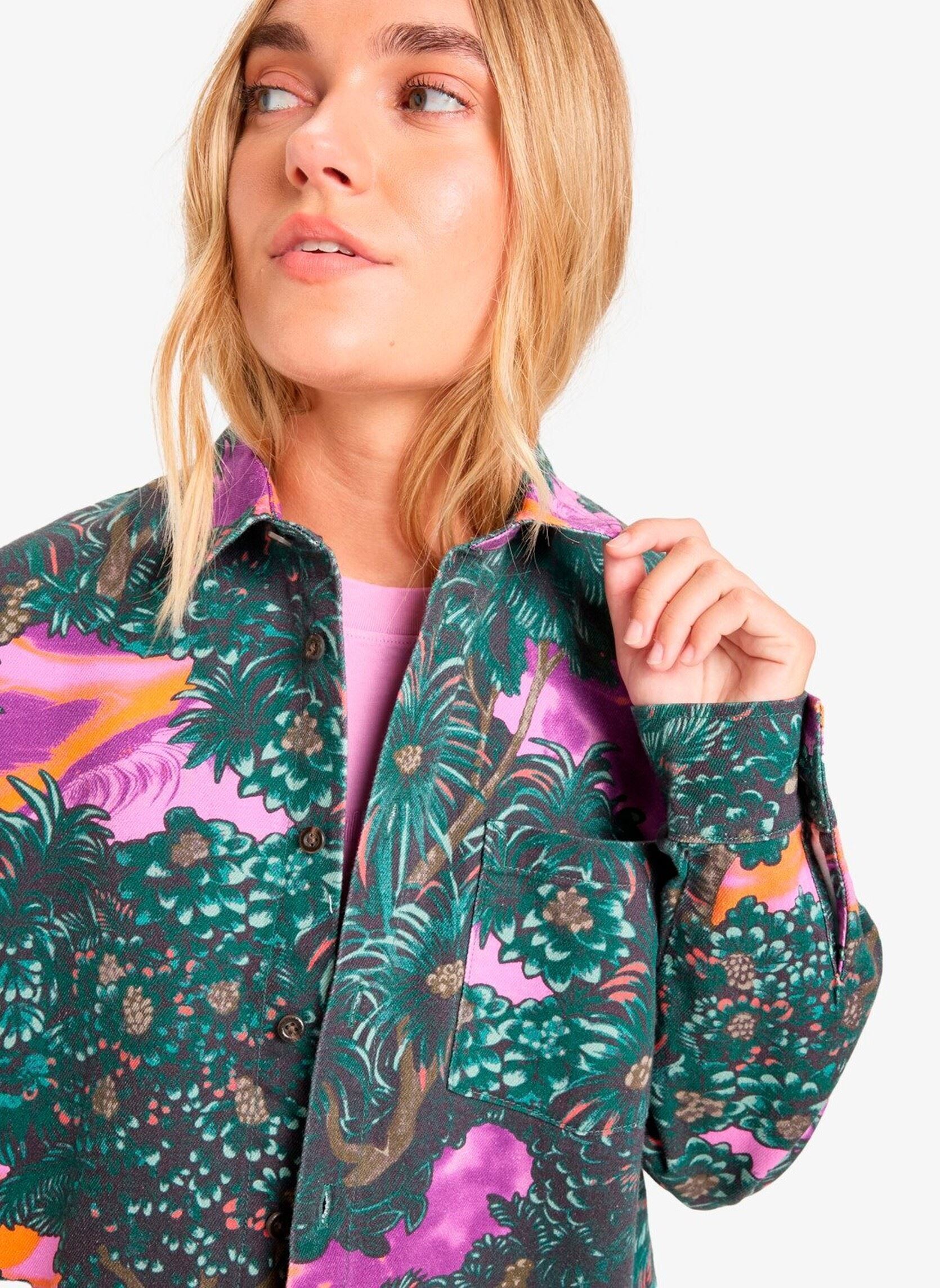 Lange mouw overhemden Gemuroh Ls dames groen Quiksilver Lange mouw overhemden Gemuroh Ls dames groen Trekking Hidden Gem Qsw