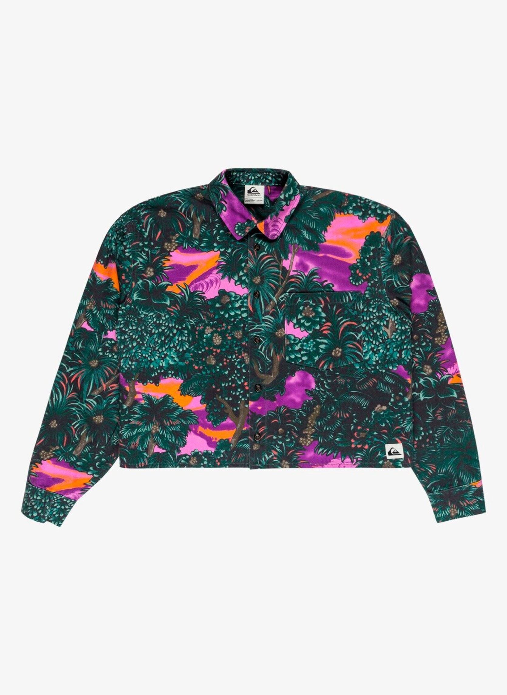 Lange mouw overhemden Gemuroh Ls dames groen Quiksilver Lange mouw overhemden Gemuroh Ls dames groen Trekking Hidden Gem Qsw