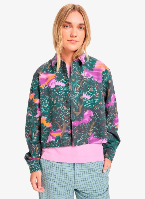 Quiksilver Lange mouw overhemden Gemuroh Ls dames groen