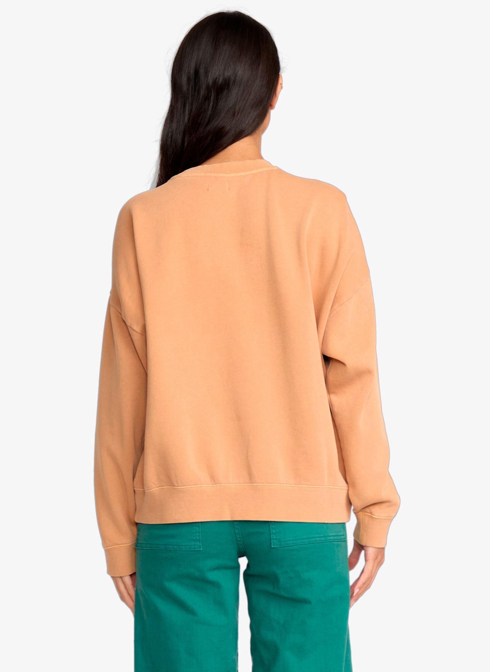 Sweater Echo Crew Flc dames oranje Billabong Sweater Echo Crew Flc dames oranje DUSTY TRAILS