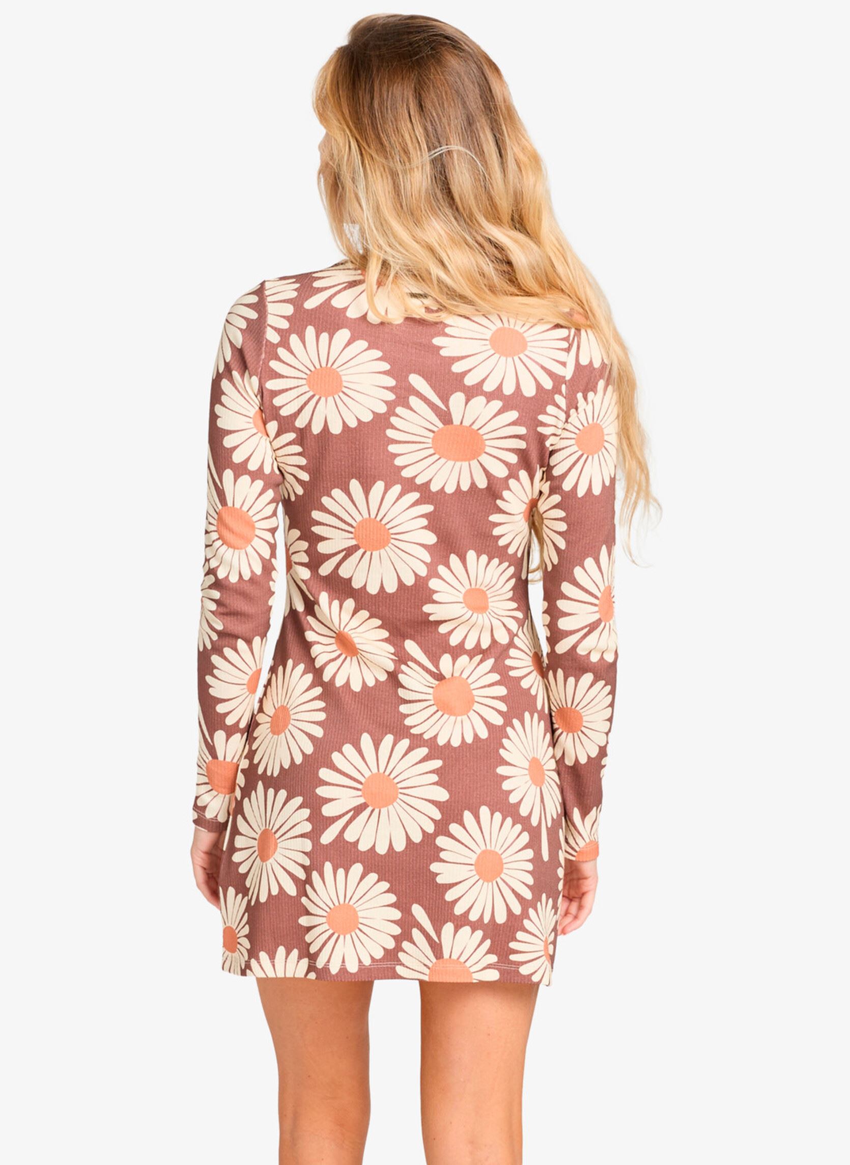 Kleider Everleigh Mock Dress damen braun Billabong Kleider Everleigh Mock Dress damen braun ESPRESSO