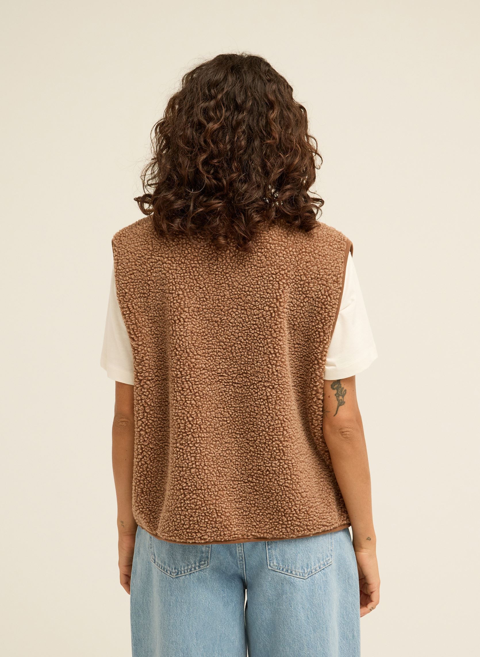 Westen Be Happy Vest damen braun Billabong Westen Be Happy Vest damen braun BROWNSTONE