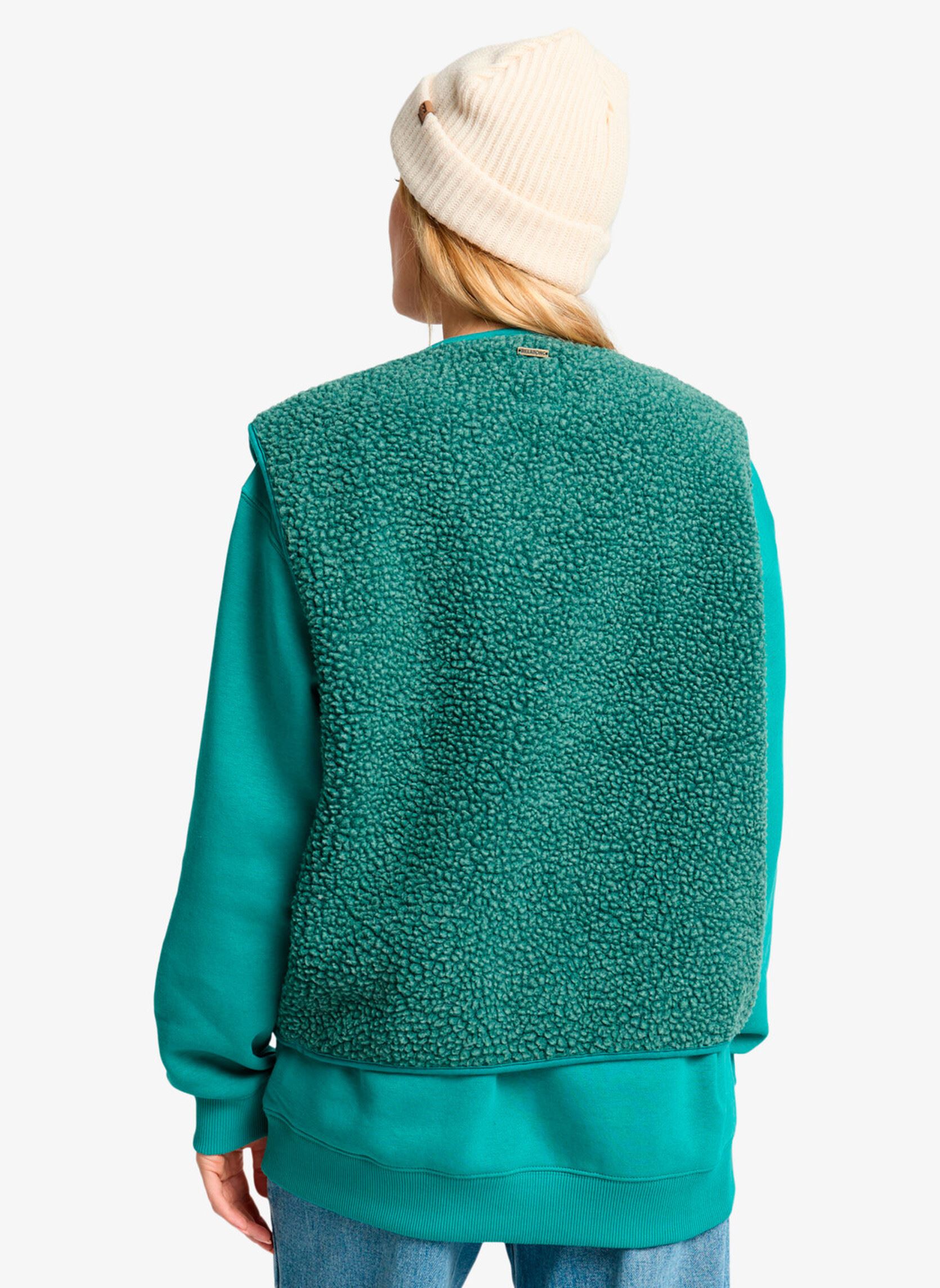 Vestes sans manches Be Happy Vest femme vert Billabong Vestes sans manches Be Happy Vest femme vert EVERGREEN