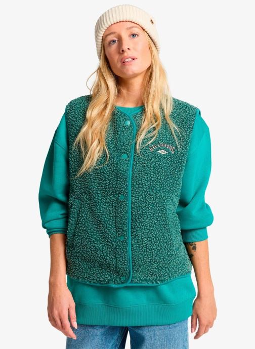 Billabong Vestes sans manches Be Happy Vest femme vert