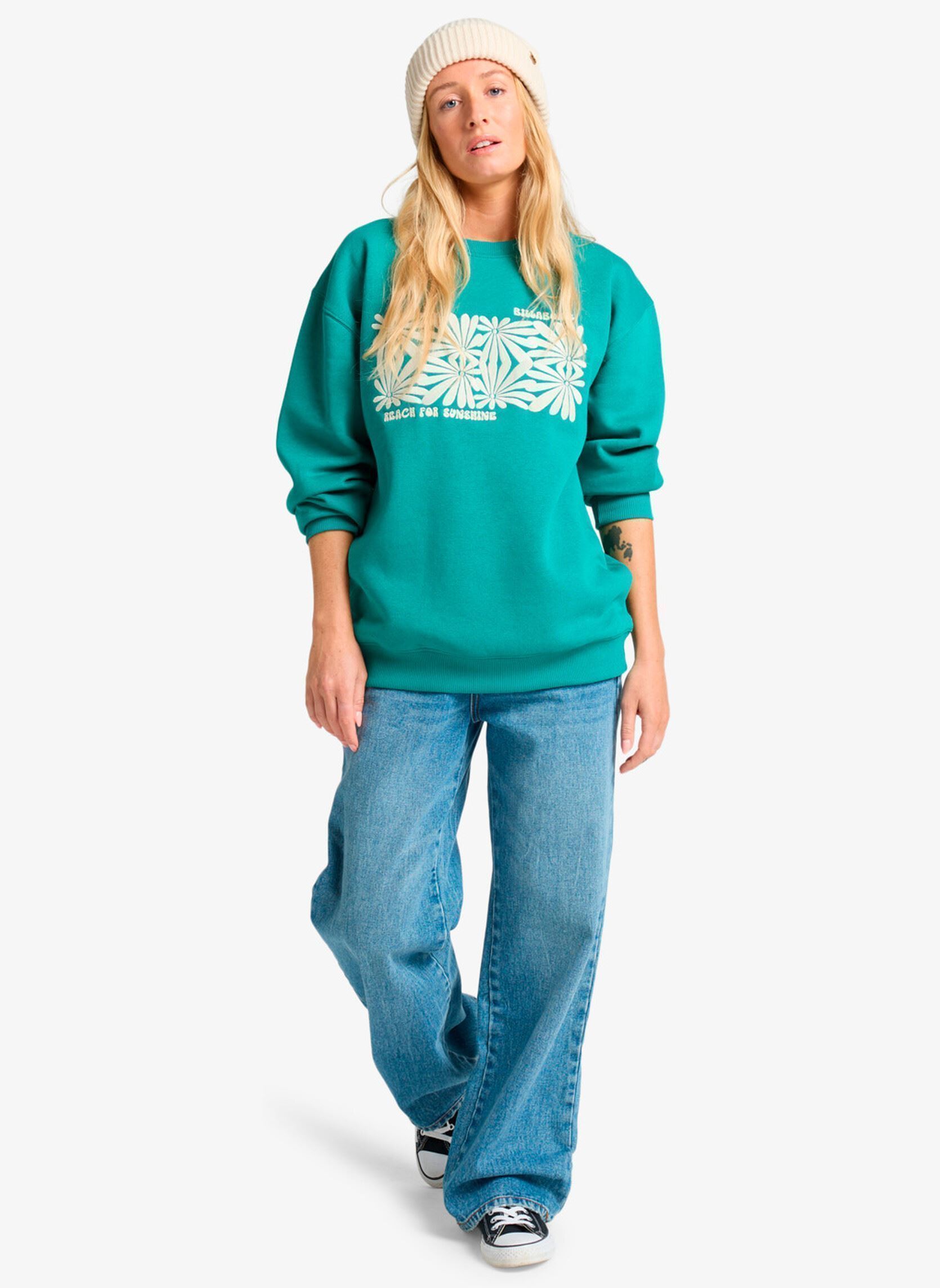 Sweater Alvarado dames groen Billabong Sweater Alvarado dames groen EVERGREEN