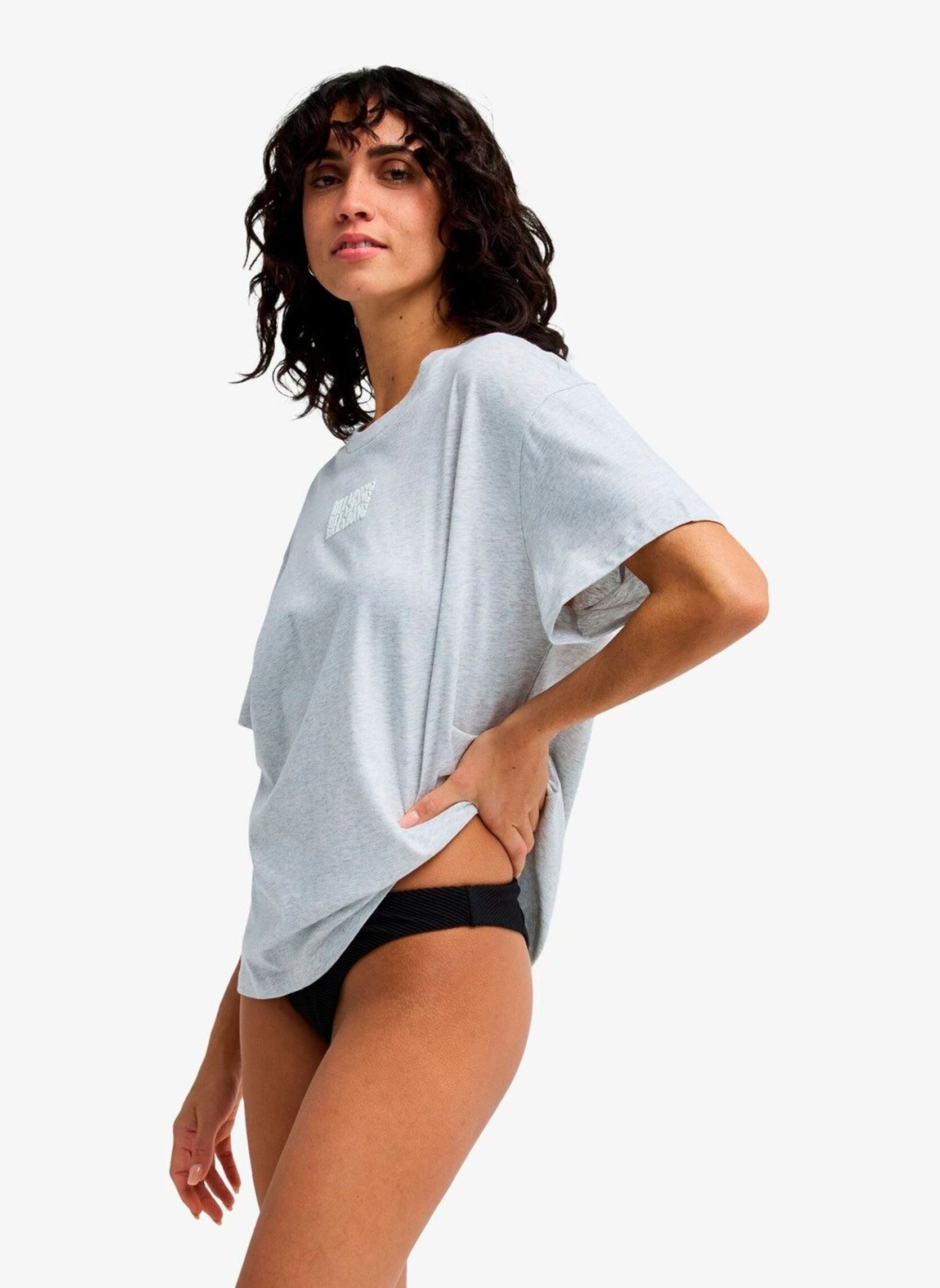 T-shirts met korte mouwen In The Beyond dames grijs Billabong T-shirts met korte mouwen In The Beyond dames grijs GREY HEATHER