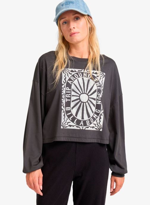 Billabong Tee-shirts manches longues Trip Around femme noir