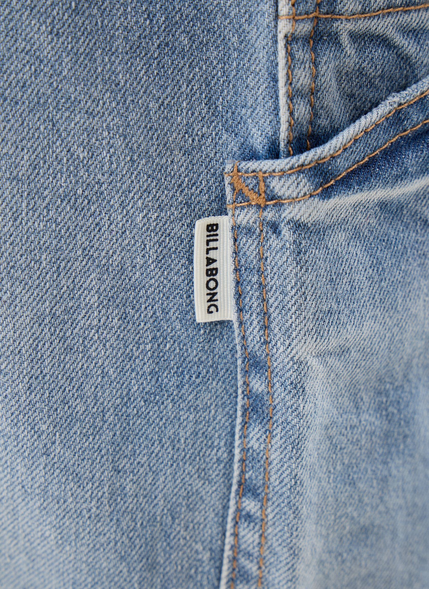 Wijde jeans / Flared Jeans Zonte E Waist Dnm Pnt dames blauw Billabong Wijde jeans / Flared Jeans Zonte E Waist Dnm Pnt dames blauw SHADED WASH