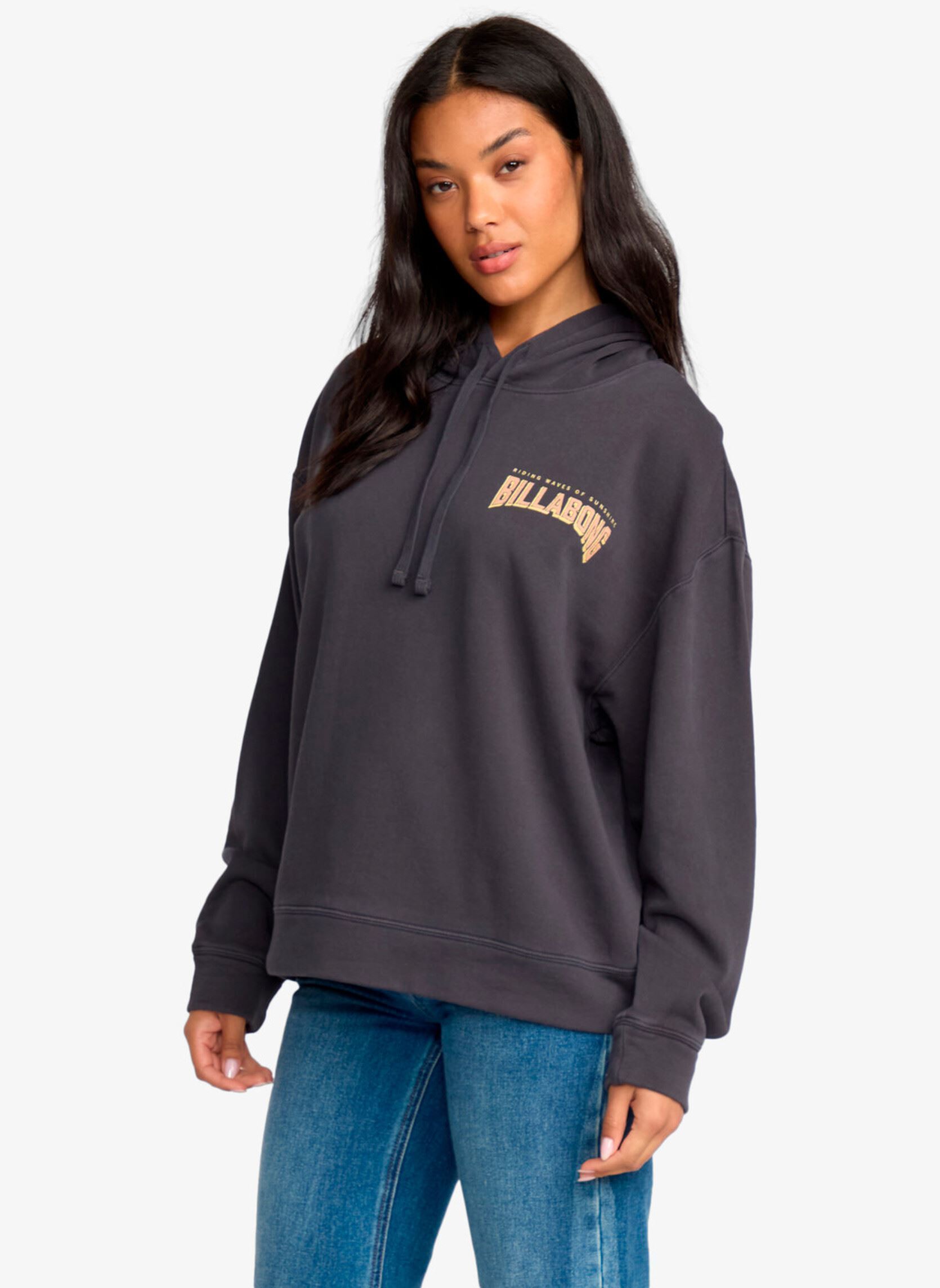 Hoodies Keep It Up P/O Hoodie dames grijs Billabong Hoodies Keep It Up P/O Hoodie dames grijs BLACK SANDS