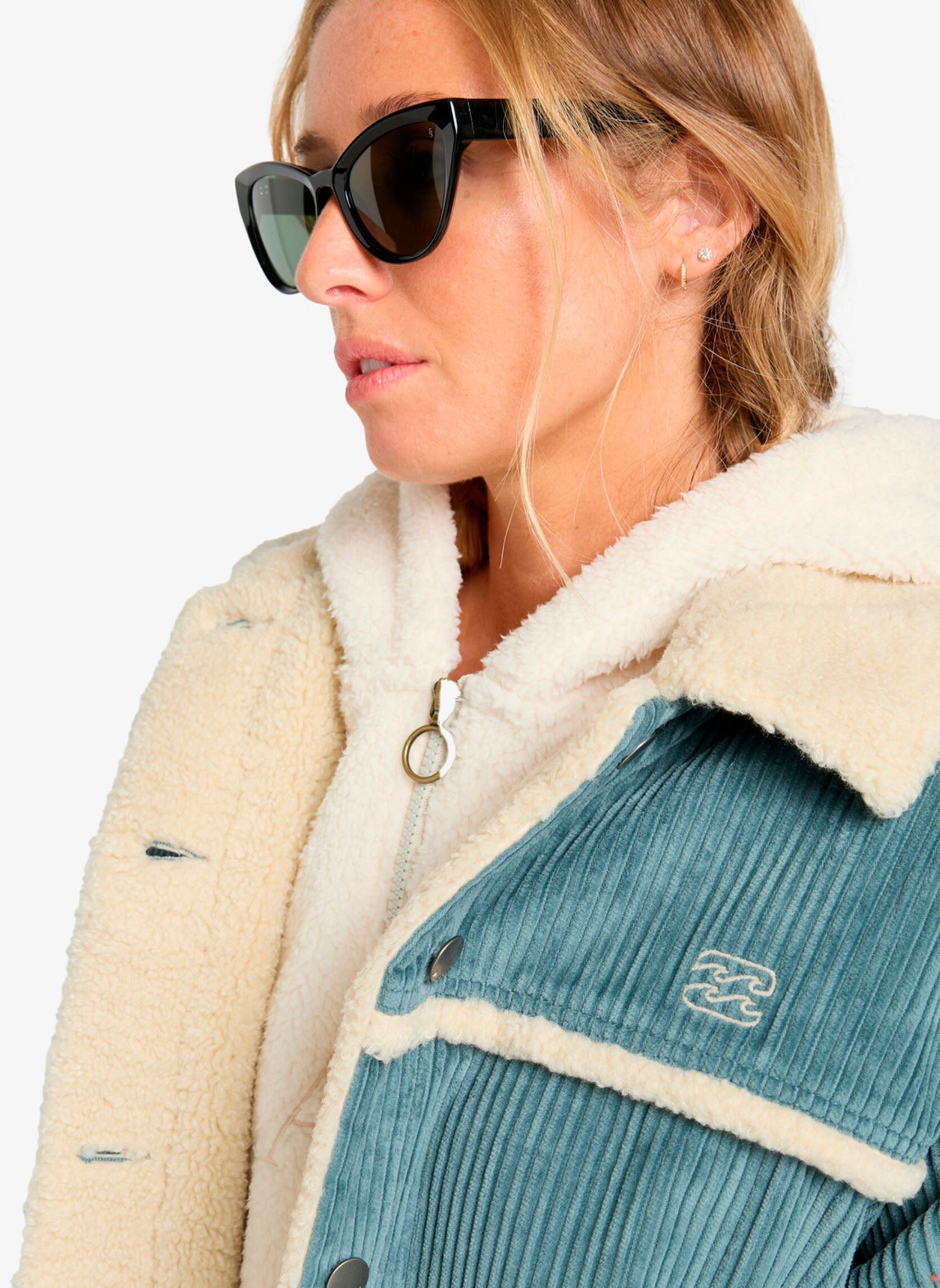 Blousons Cord In Love femme bleu Billabong Blousons Cord In Love femme bleu SLATE BLUE