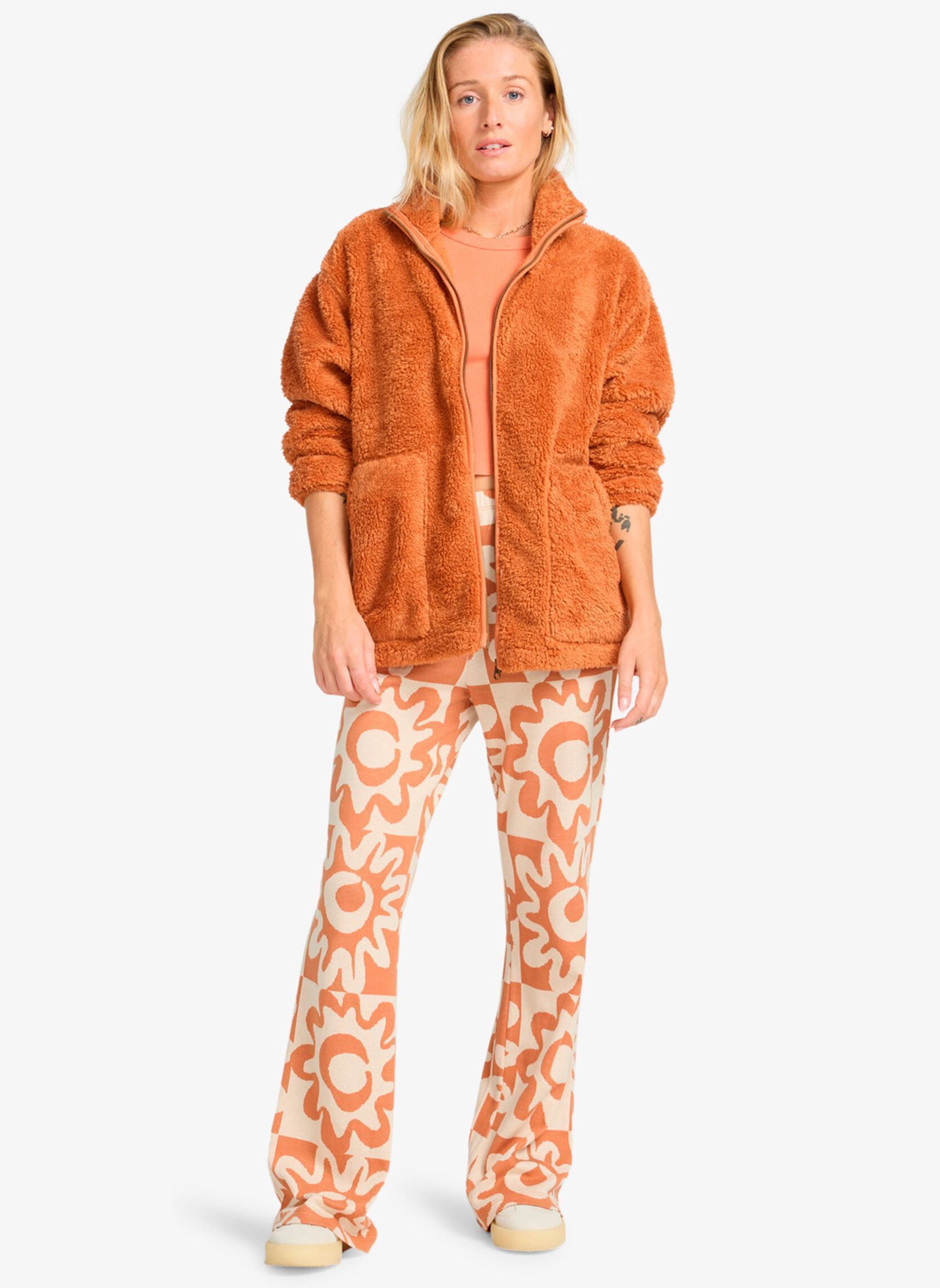 Fleece truien Bring The Sun dames bruin Billabong Fleece truien Bring The Sun dames bruin SUNBURNT