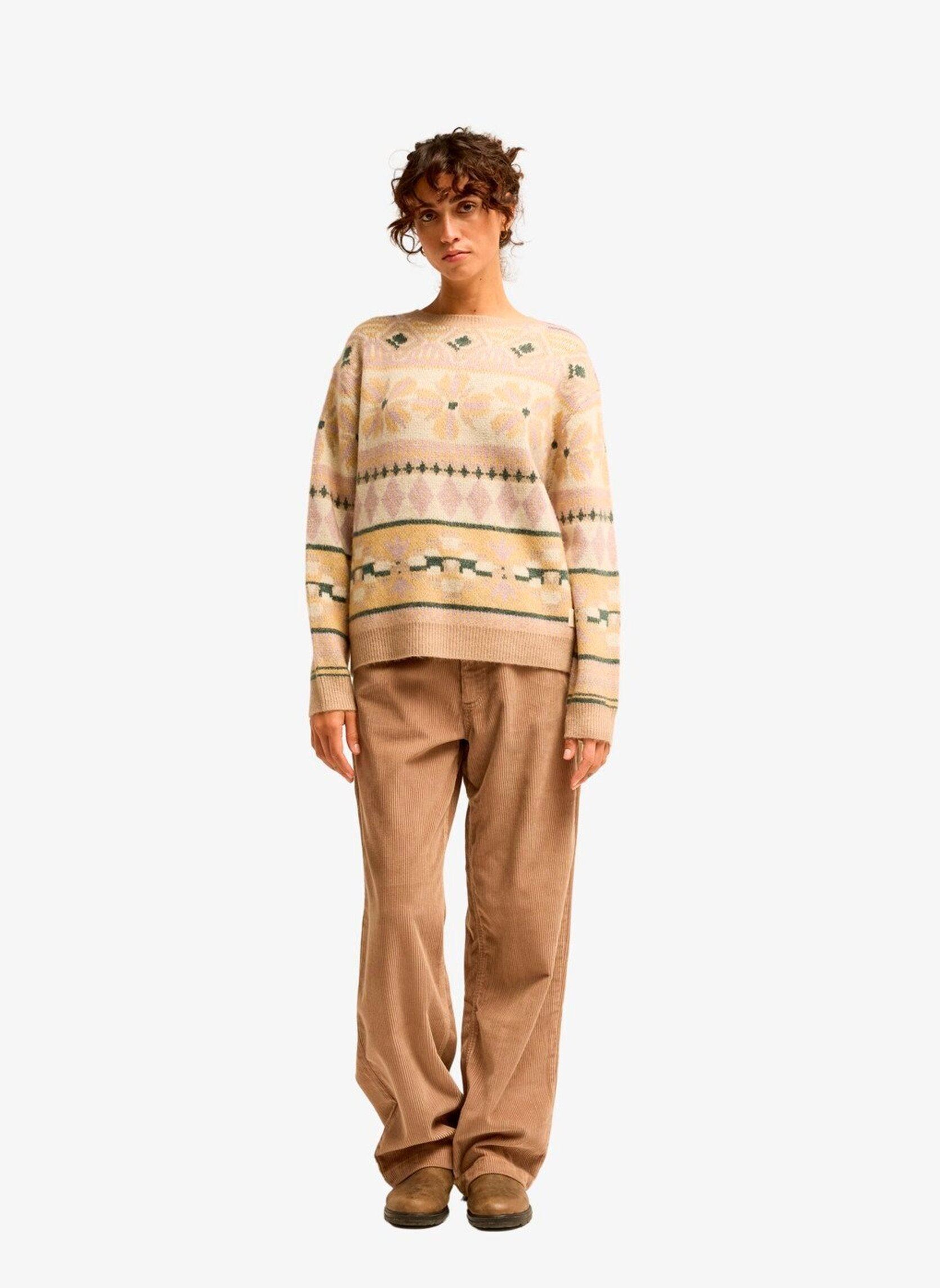 Pulls Camp Sweater femme beige Billabong Pulls Camp Sweater femme beige SEA FOG