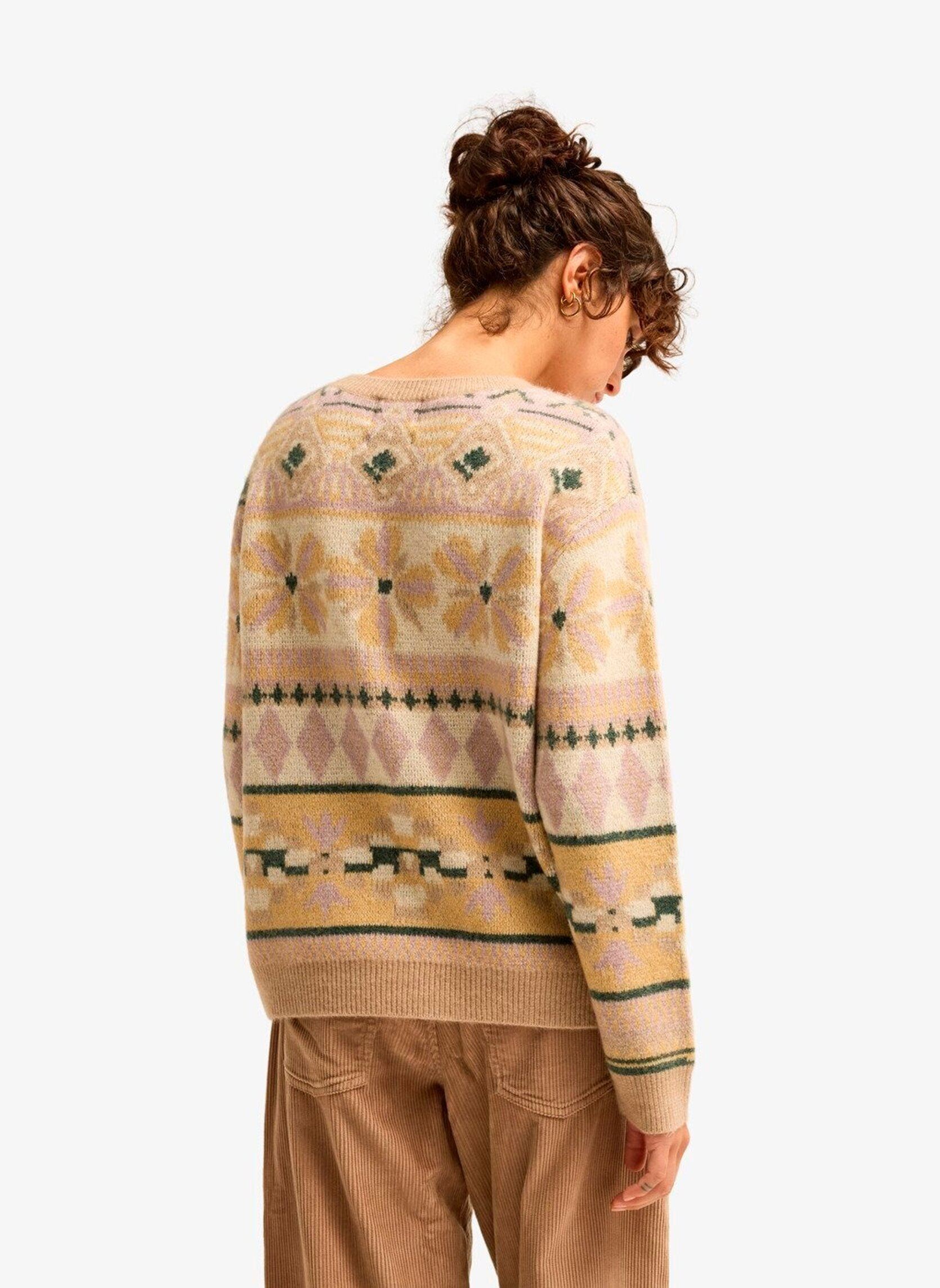 Pulls Camp Sweater femme beige Billabong Pulls Camp Sweater femme beige SEA FOG