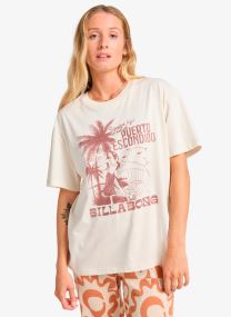 T-shirts met korte mouwen Oriana dames wit