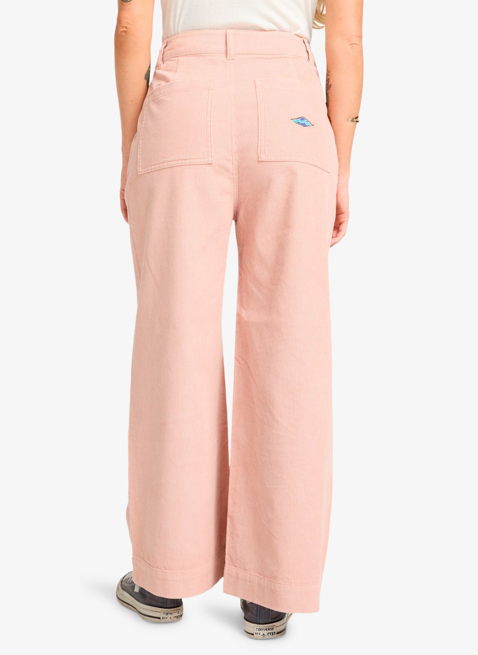 Wijde broeken Sea Tone Pant dames roze Billabong Wijde broeken Sea Tone Pant dames roze MISTY ROSE