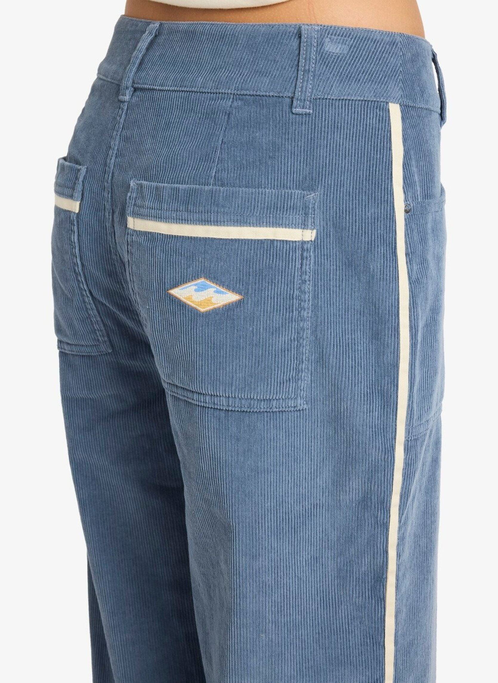 Weite Hosen Sea Tone Pant damen blau Billabong Weite Hosen Sea Tone Pant damen blau STONE BLUE