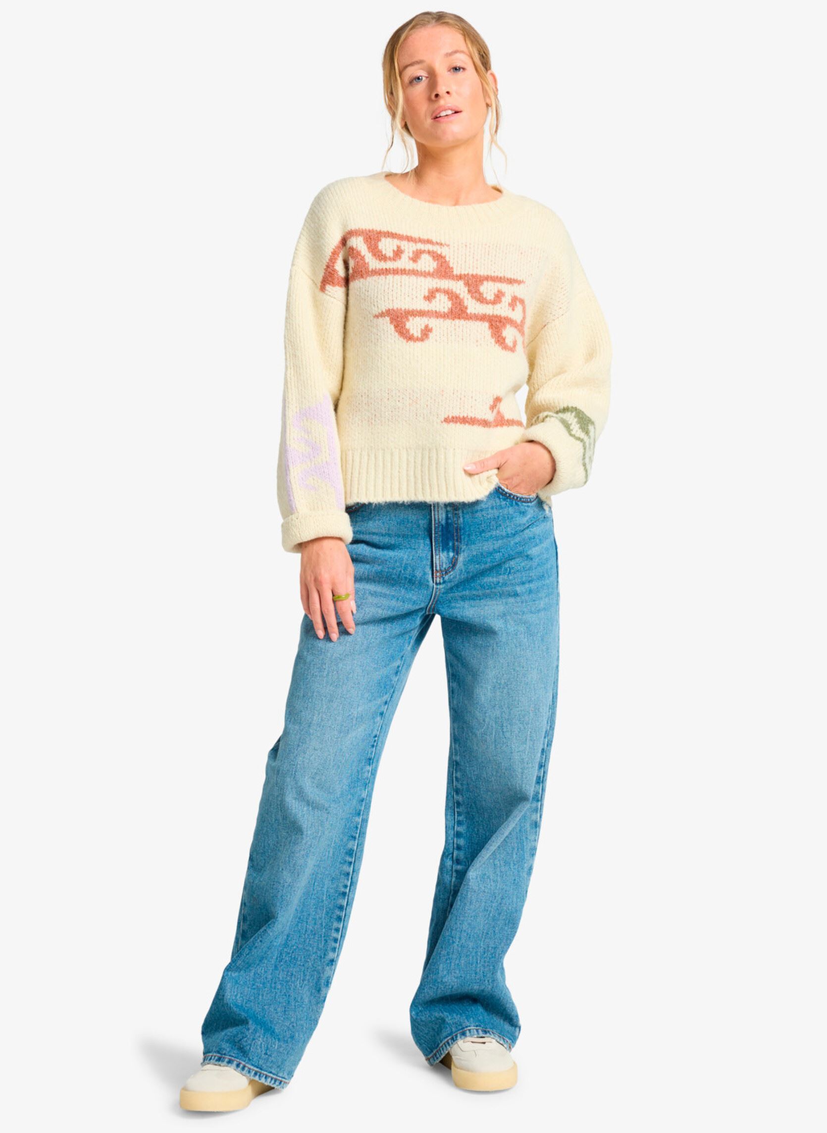 Pullover No Aloha damen weiß Billabong Pullover No Aloha damen weiß WHITECAP