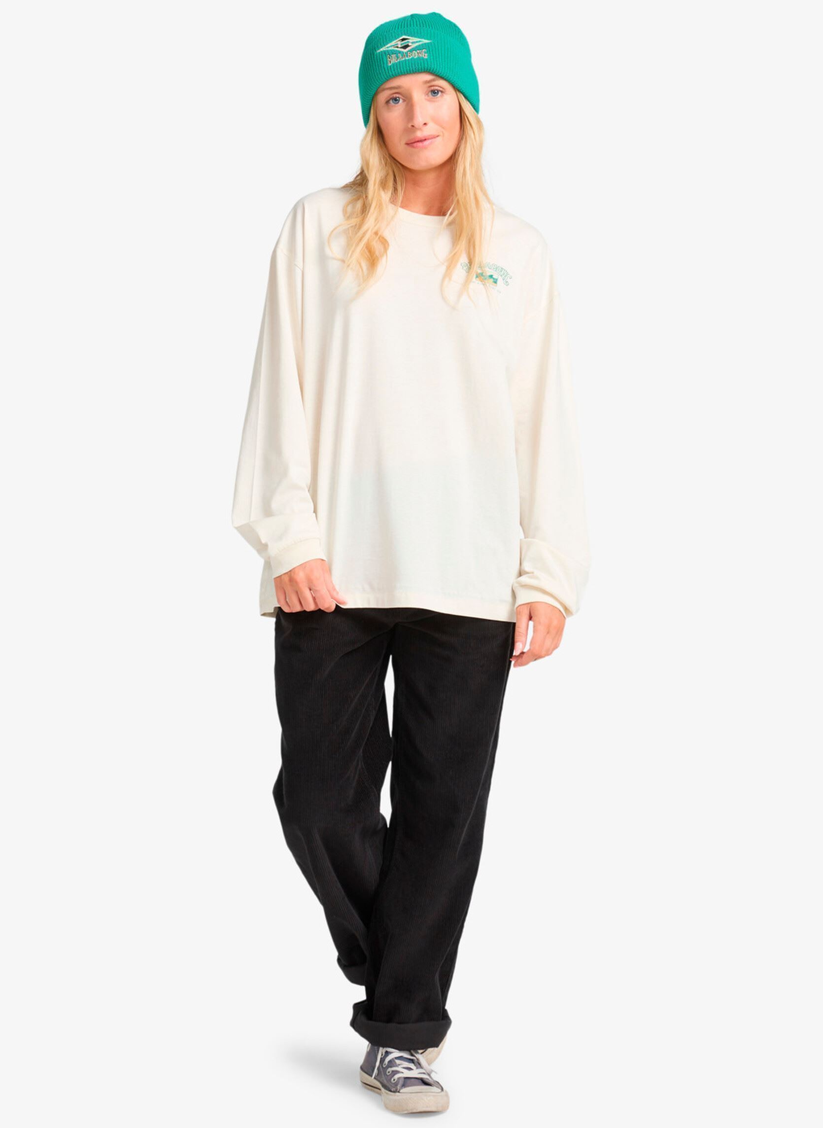 Tee-shirts manches longues Paradise Arch femme blanc Billabong Tee-shirts manches longues Paradise Arch femme blanc WHITECAP
