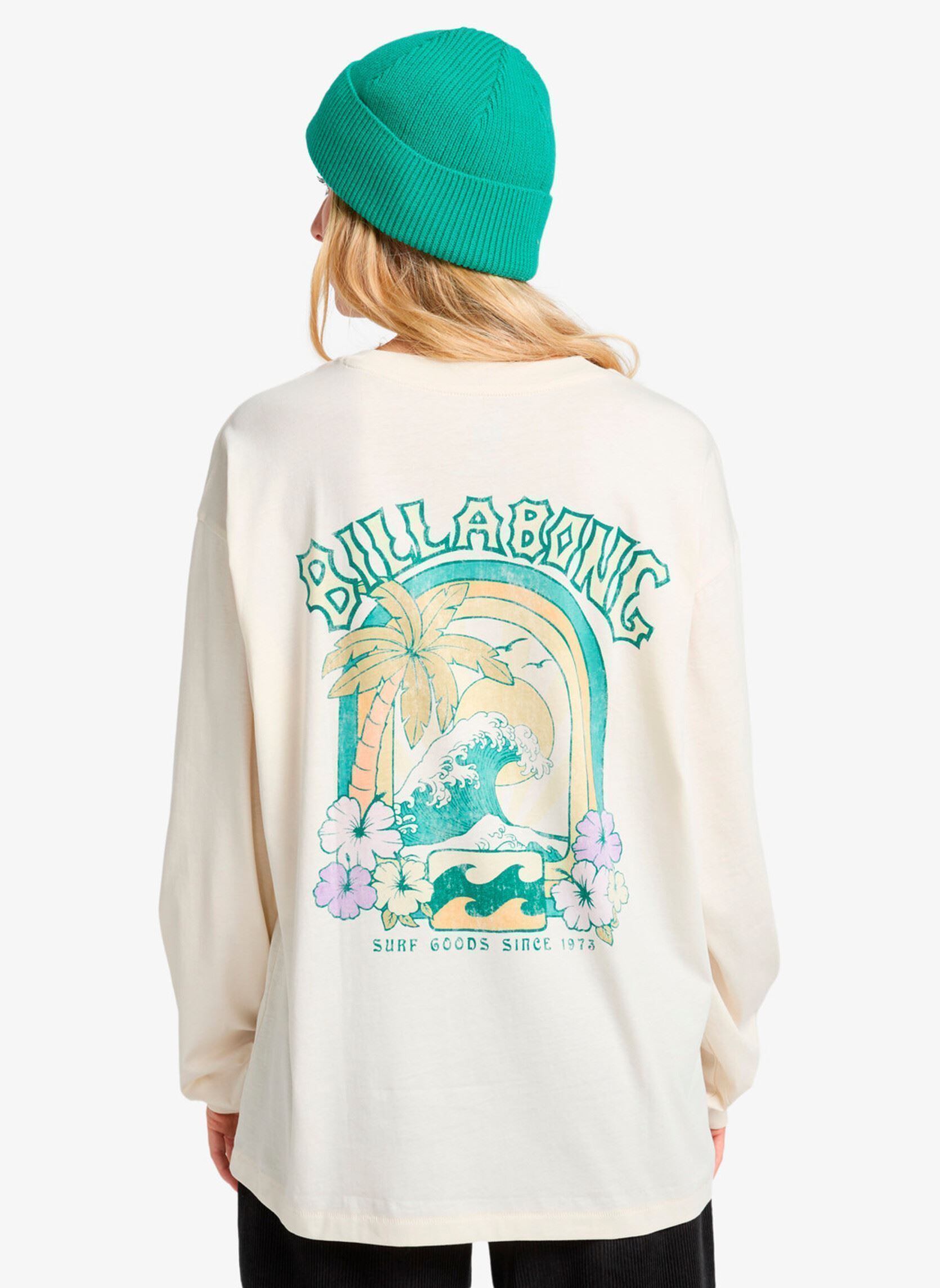 Tee-shirts manches longues Paradise Arch femme blanc Billabong Tee-shirts manches longues Paradise Arch femme blanc WHITECAP