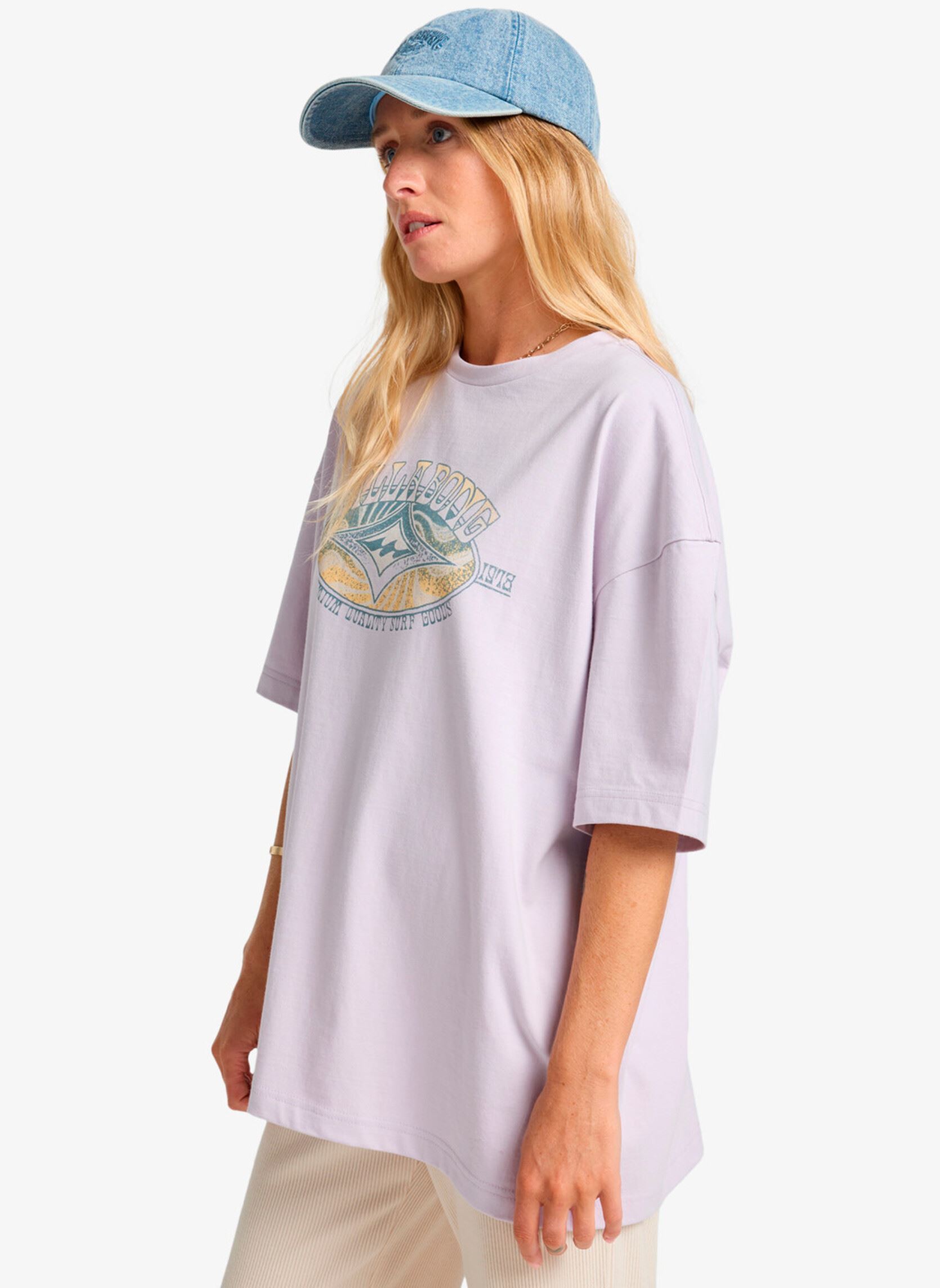 Tee-shirts manches courtes Quality Surf femme violet Billabong Tee-shirts manches courtes Quality Surf femme violet VIOLET ICE